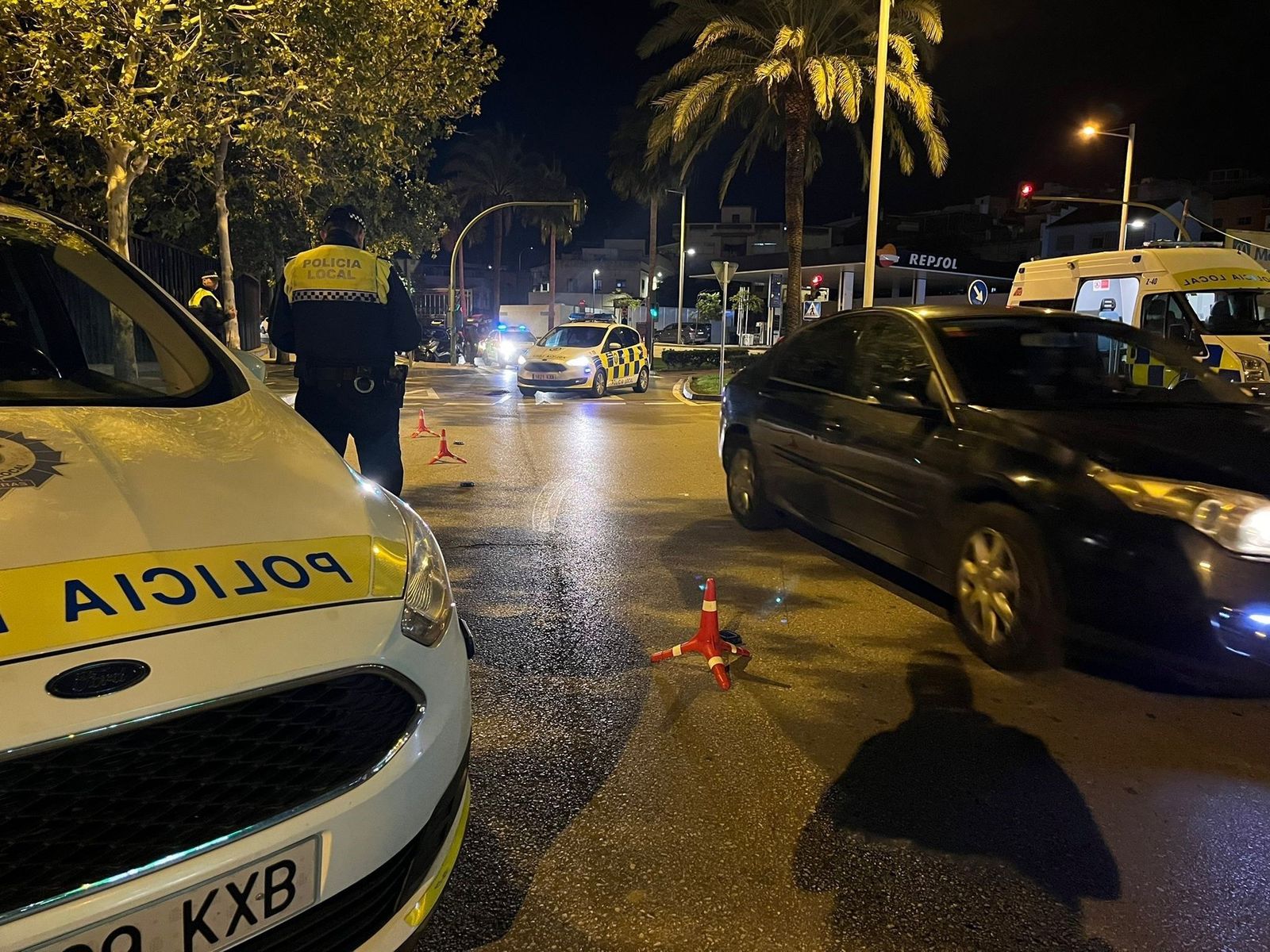 Detenido un joven de 20 años por conducir sin carné y borracho en Algeciras