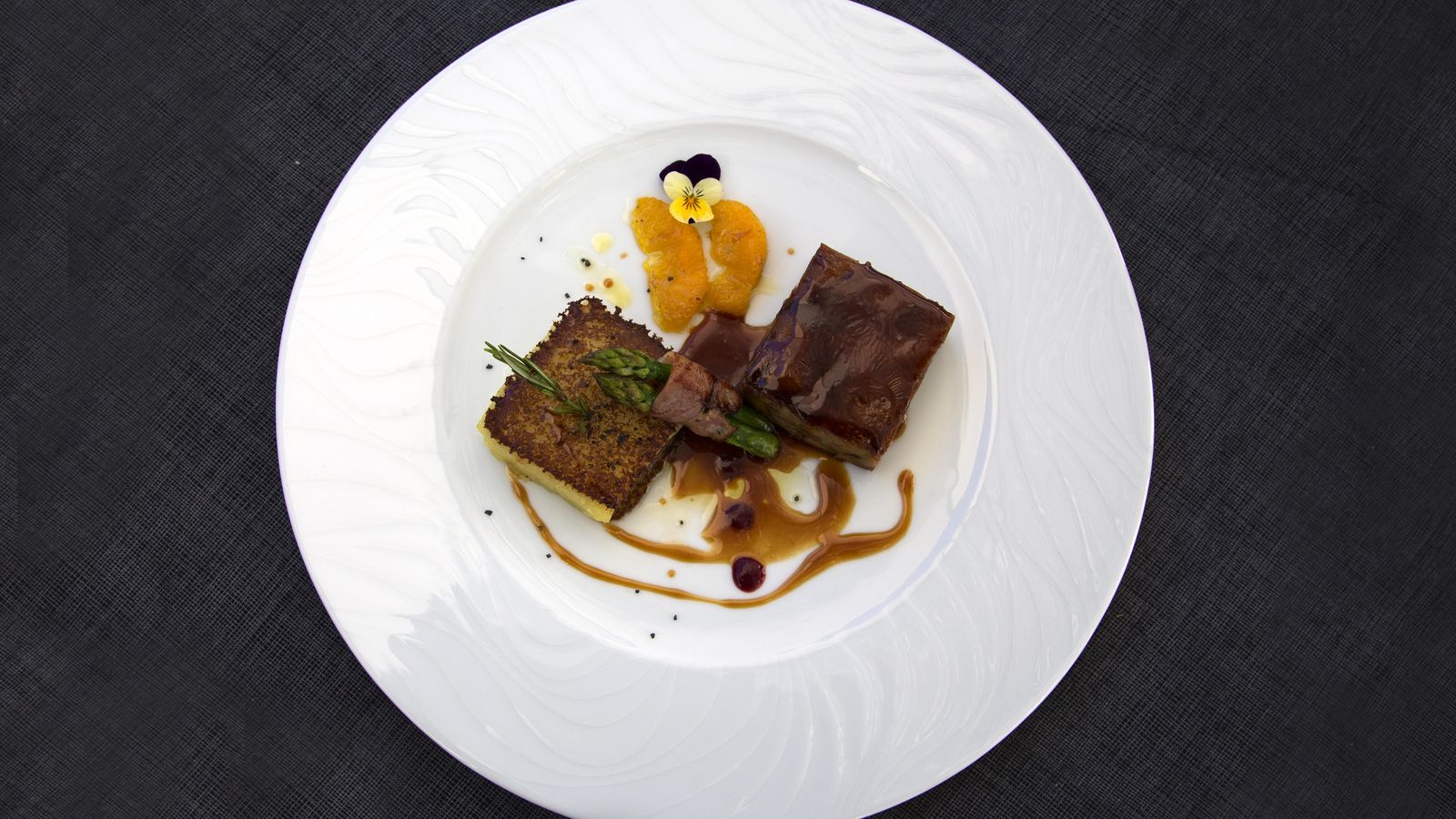 Uno de los platos del Kaleido Port.