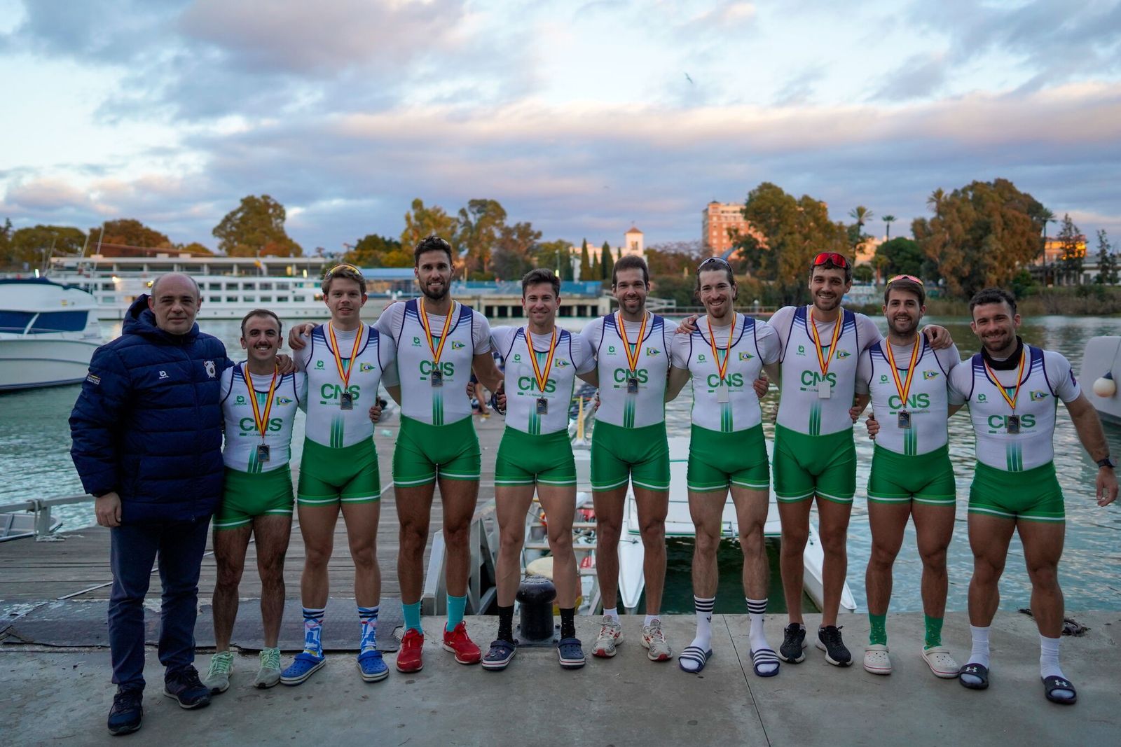 Las fotos de la primera regata de La Liga Nacional de Remo Olímpico Tradicional