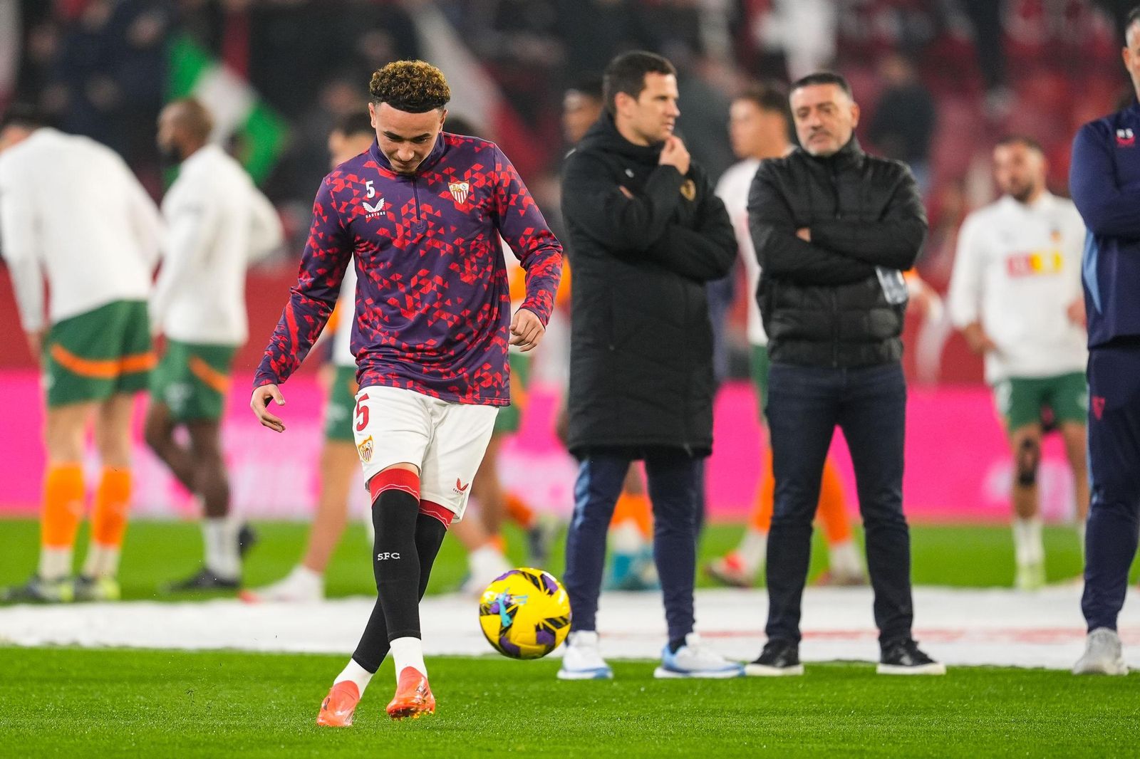 Las mejores imágenes del partido Sevilla - Valencia