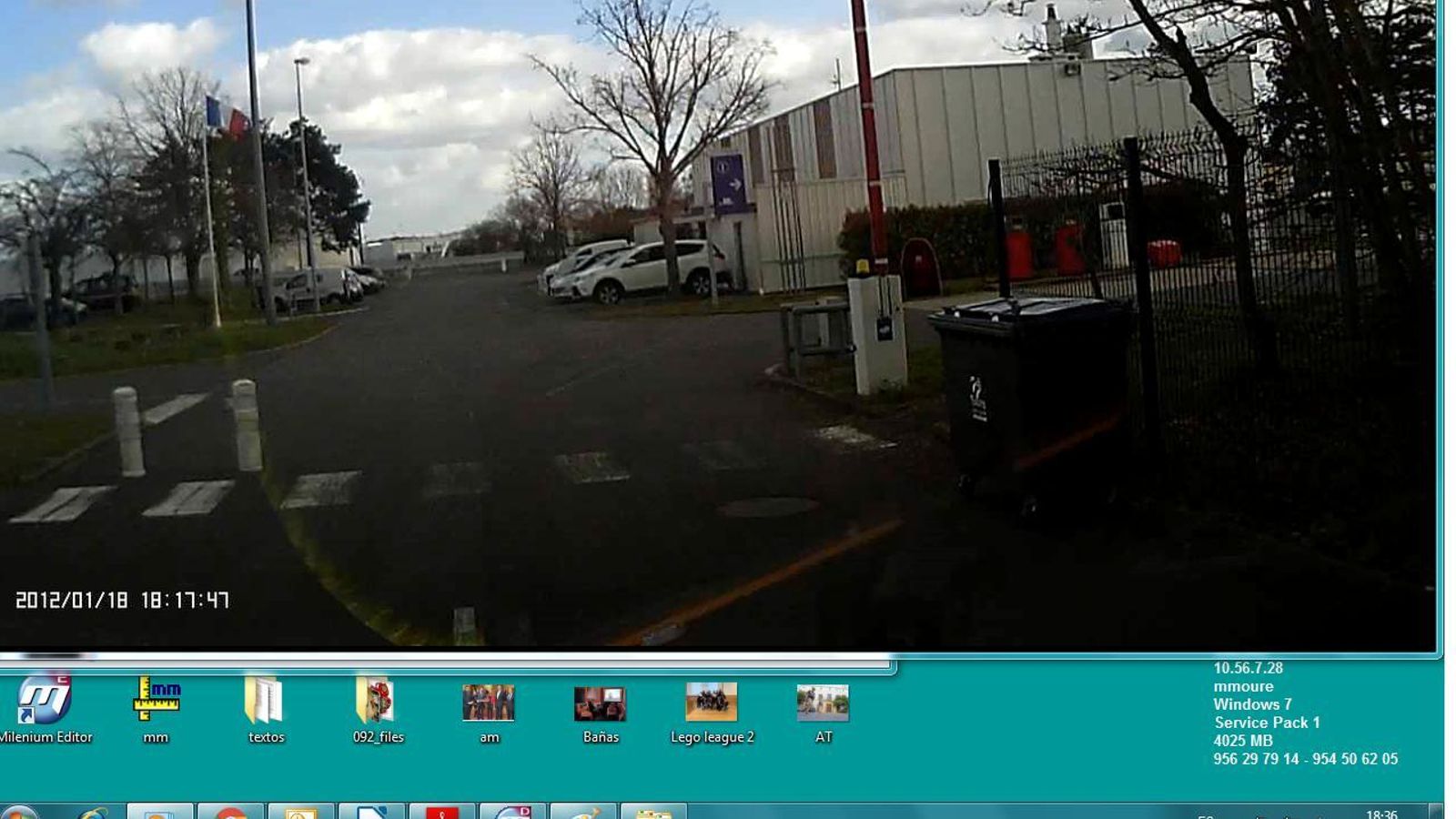 Acceso a la gendarmería.