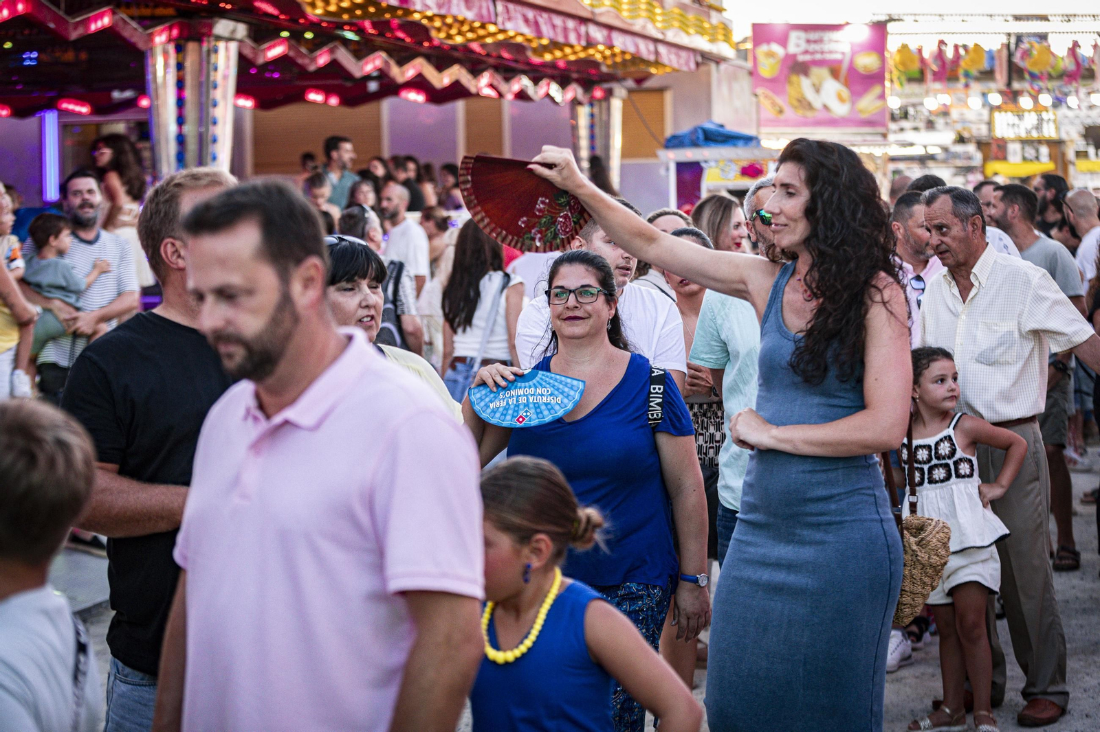 Búscate en las imágenes del jueves de la Feria del Carmen y de la Sal 2025 en San Fernando