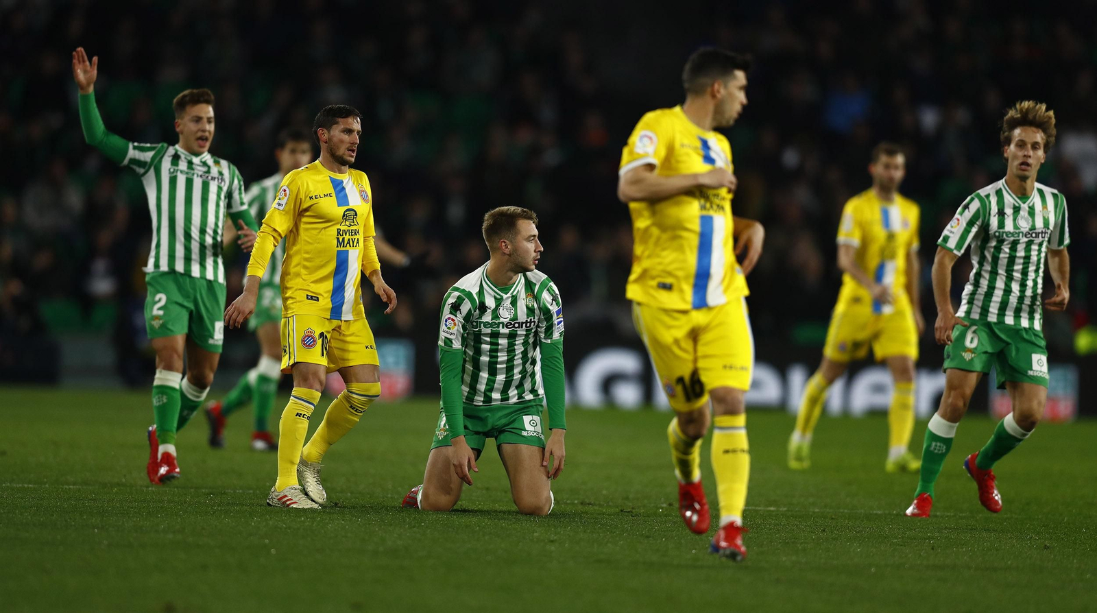 El Betis-Espanyol de la Copa del Rey, en imágenes
