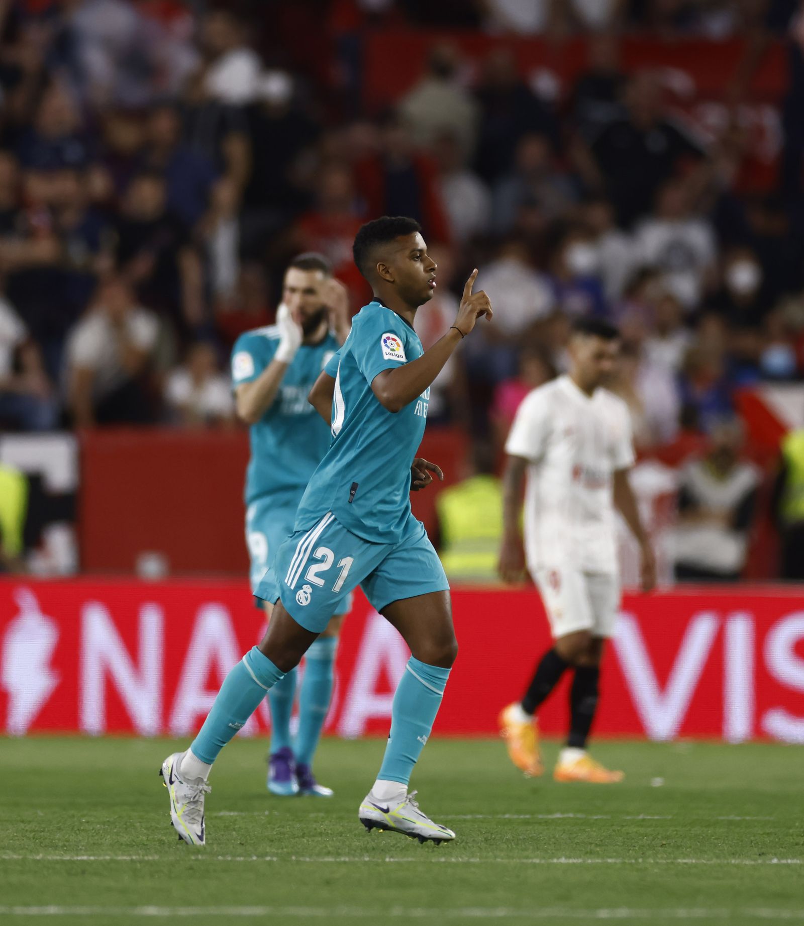 Las imágenes del Sevilla- Real Madrid