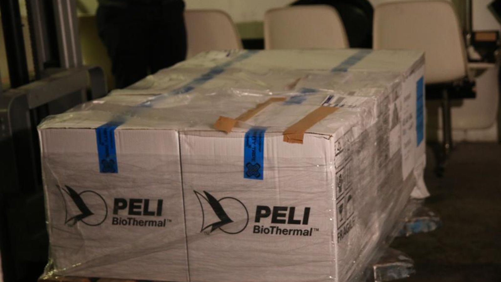 La vacuna de Pfizer/BioNTech, en Gibraltar.