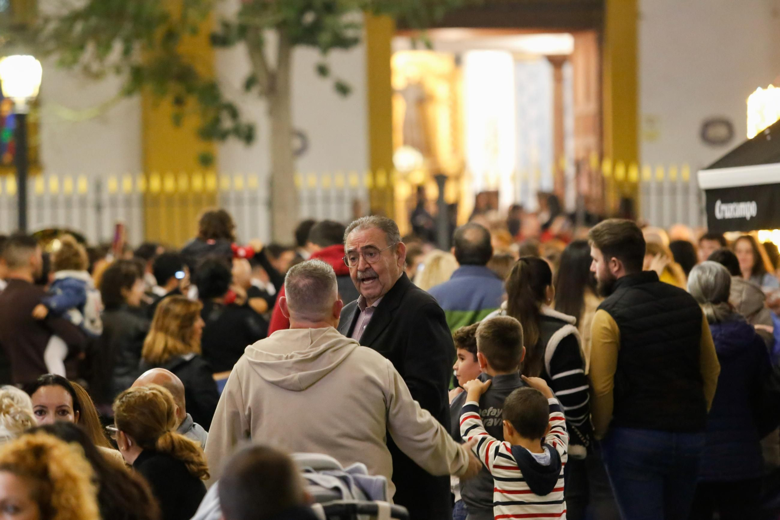 Las fotos del encendido del alumbrado navideño en La Línea Las fotos del encendido del alumbrado navideño en La Línea
