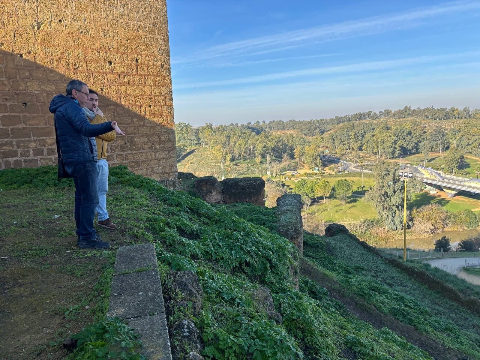 Nuevas zonas amuralladas del castillo de Alcalá de Guadaíra.