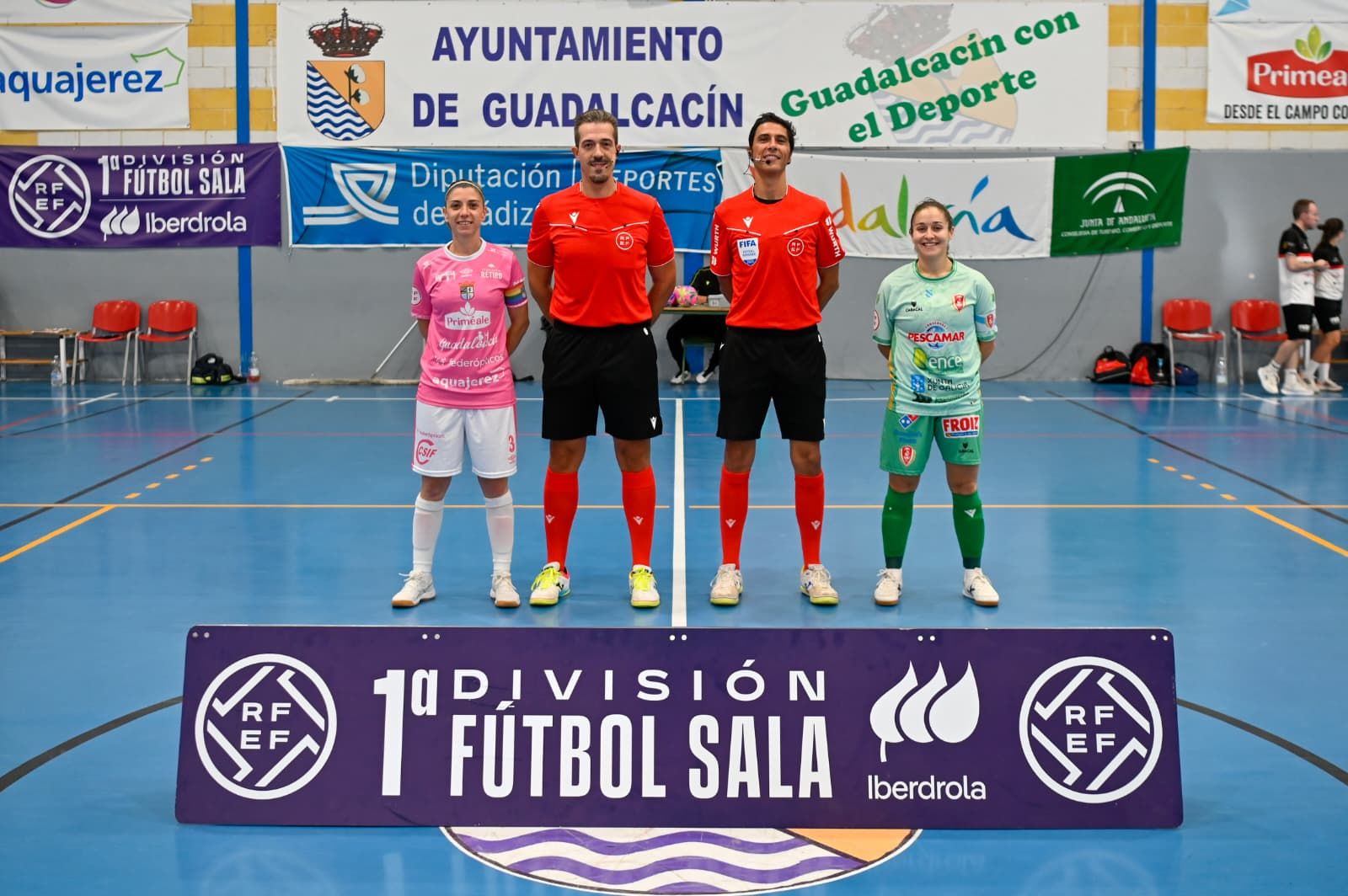 Guadalcacín FSF-Poio Pescamar: las mejores imáganes del estreno en el Jerónimo Osorio