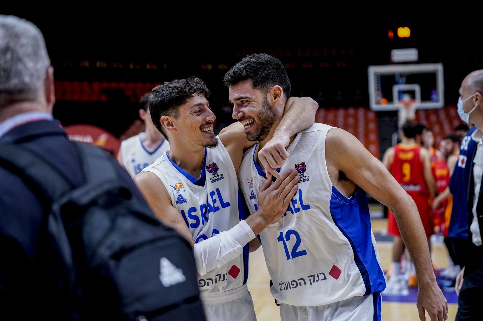 Las fotos de los jugadores del Unicaja en el Israel-España