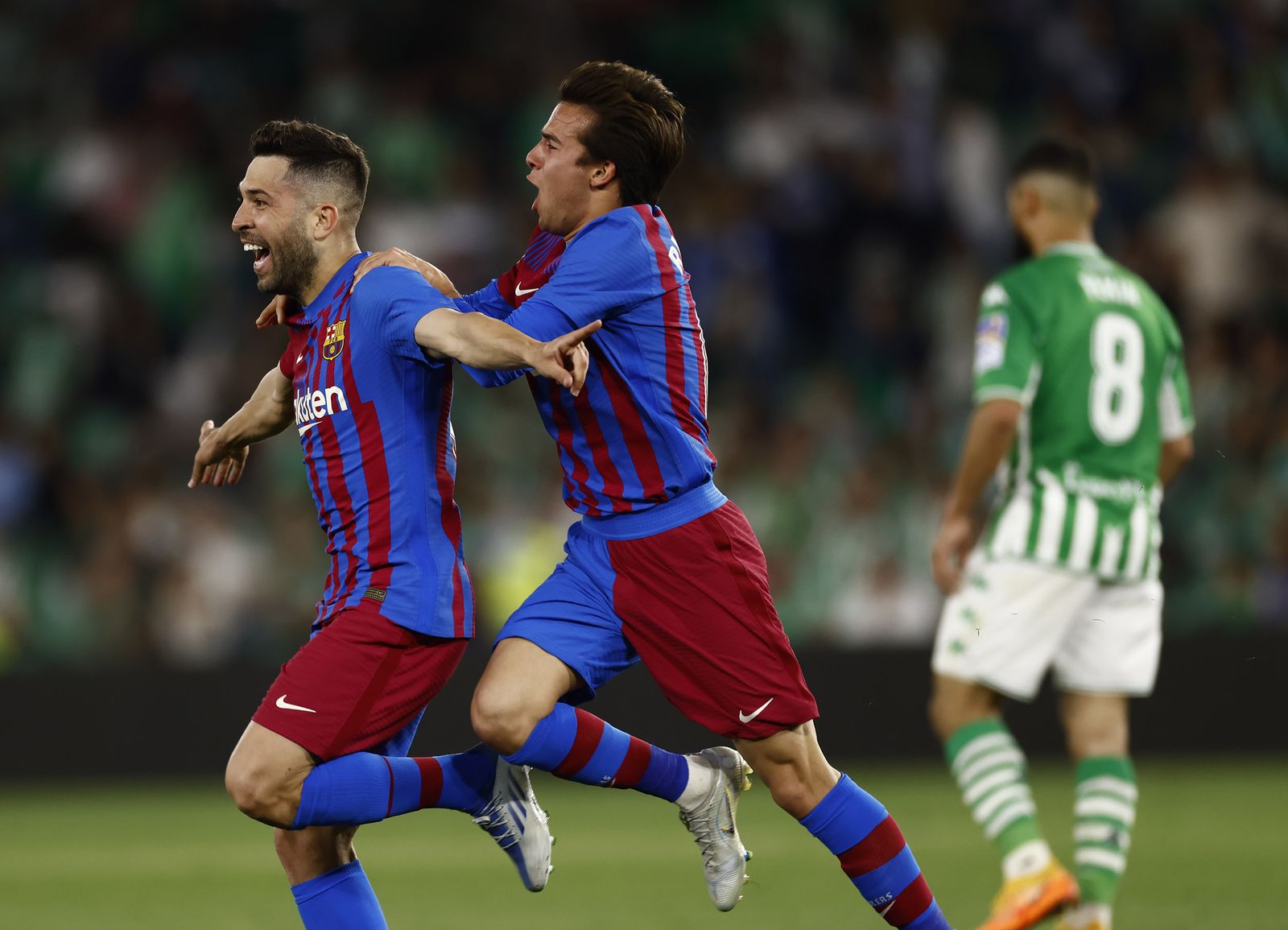 Las imágenes del Betis-Barcelona