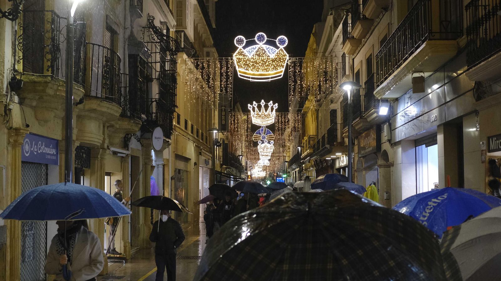 Alumbrado de la Carrera Espinel de Ronda.