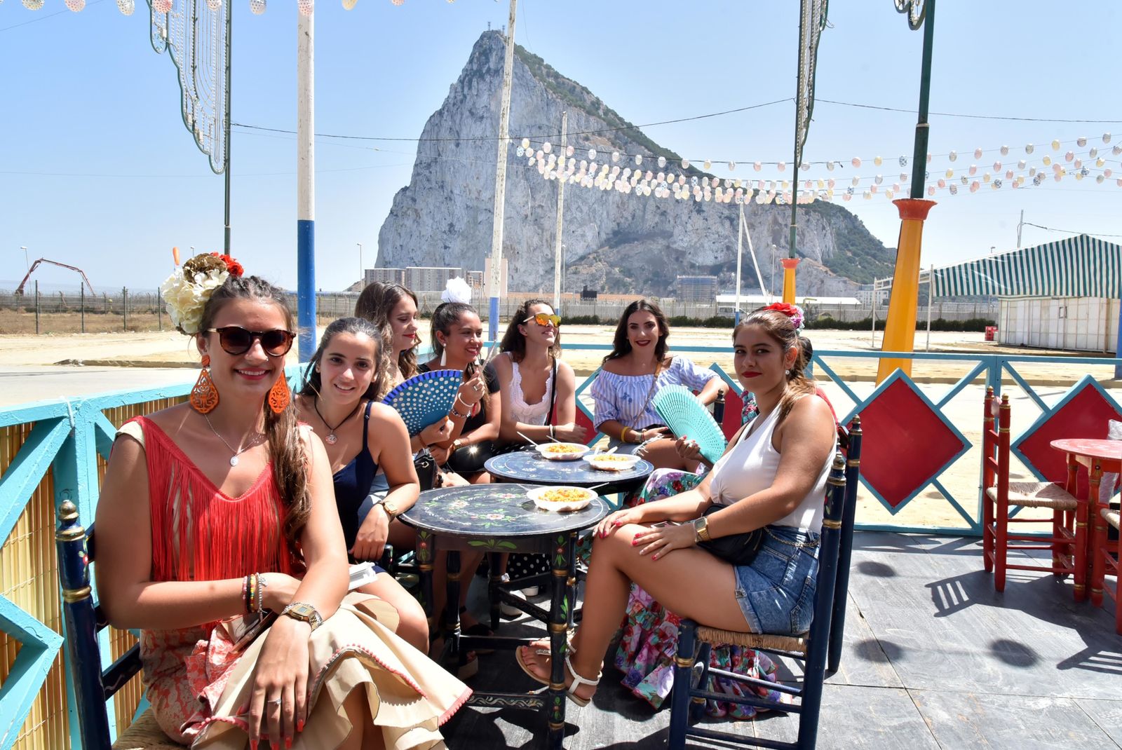 Las imágenes del Día de la Mujer en la Feria de La Línea