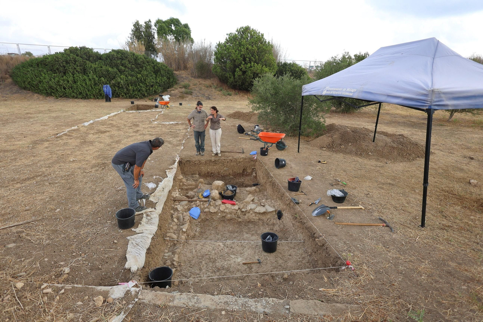 La Málaga fenicia del Cerro del Villar, en fotos