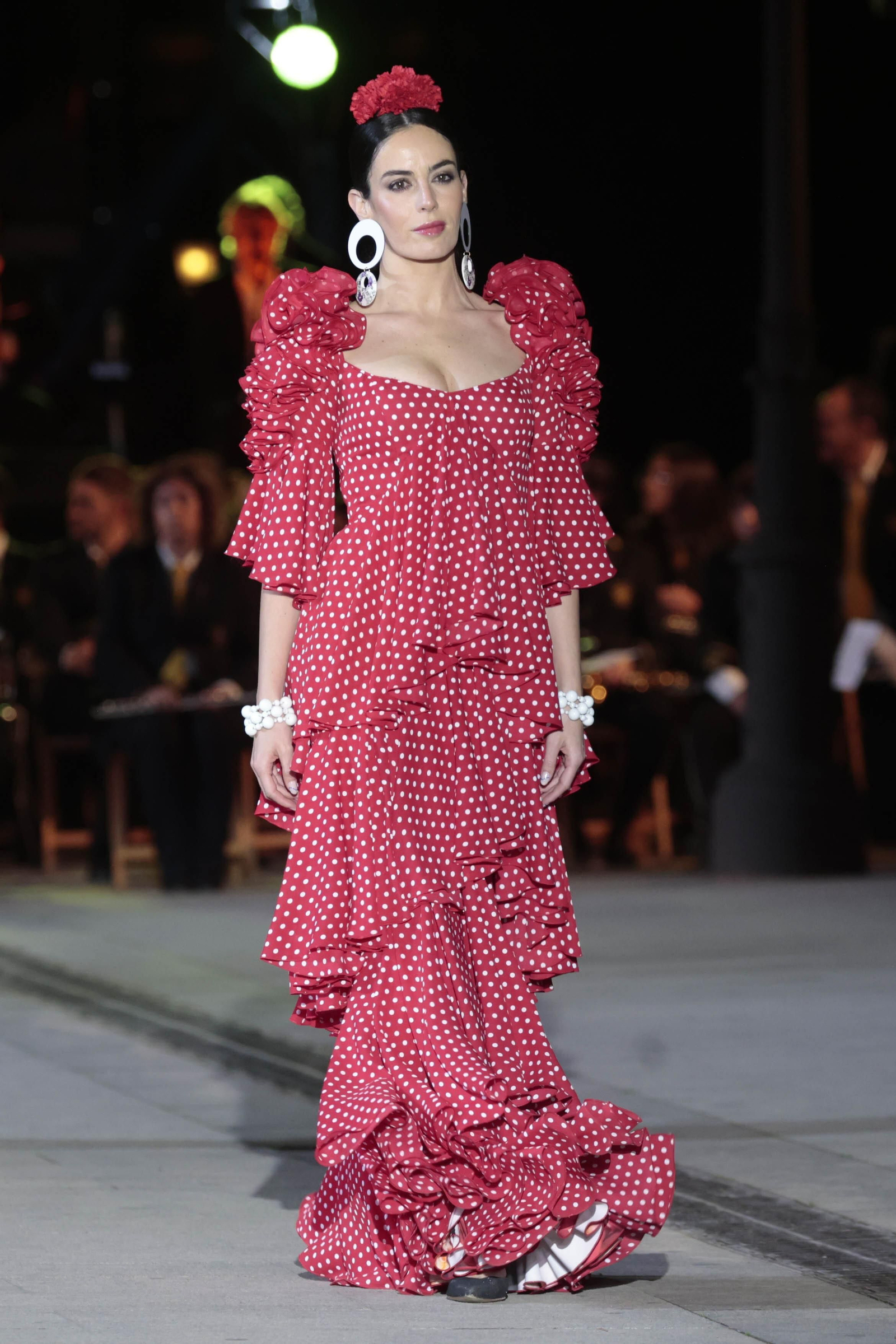 El desfile Andalucía es flamenca en el Palacio de San Telmo, todas las fotos