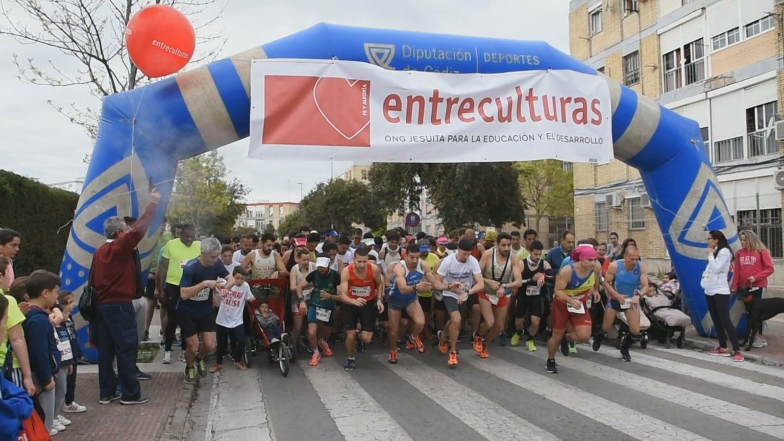Una de las carreras de Entreculturas el pasado año.