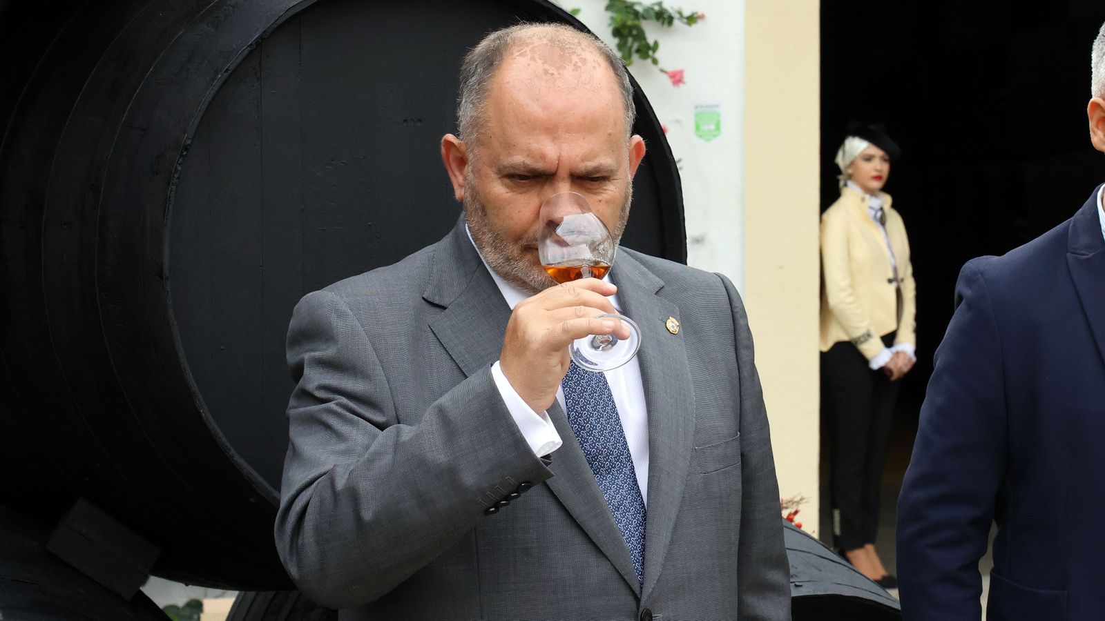 Presentación de los vinos VORS de Cayetano del Pino en Jerez