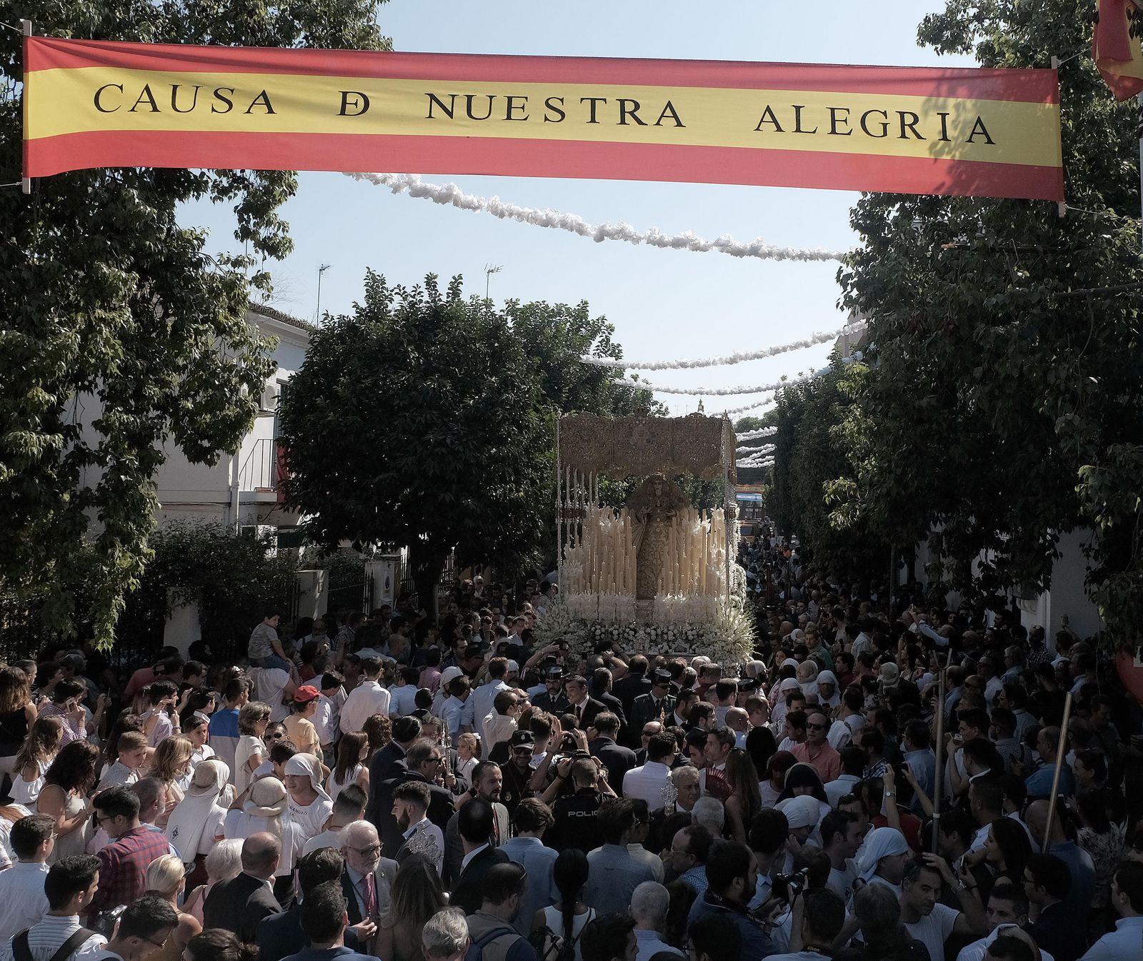 Traslado de la Virgen de la Salud de San Gonzalo a la Catedral para su coronación