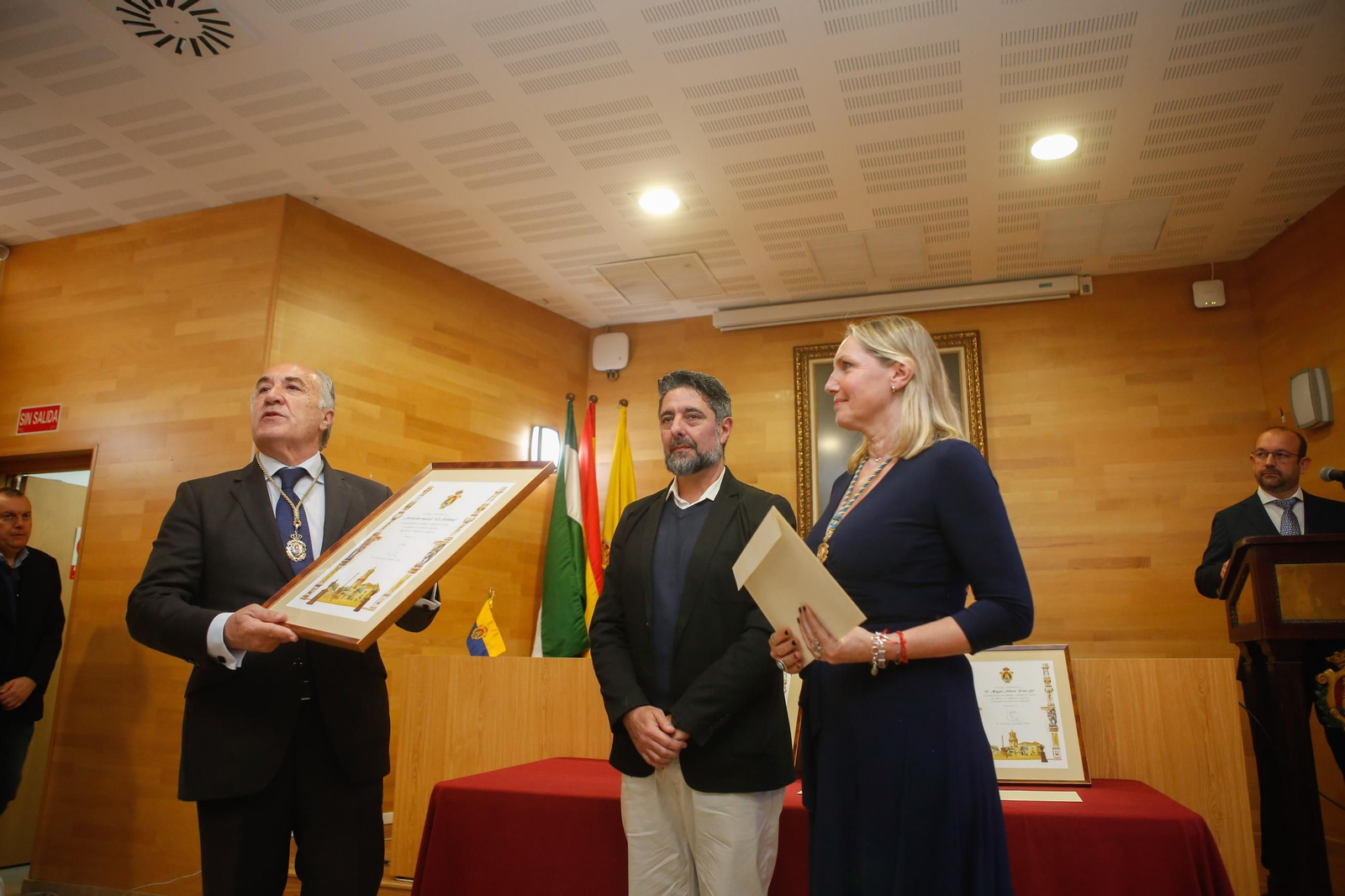 Fotos de la entrega de reconocimientos por el Día de Andalucía en Algeciras