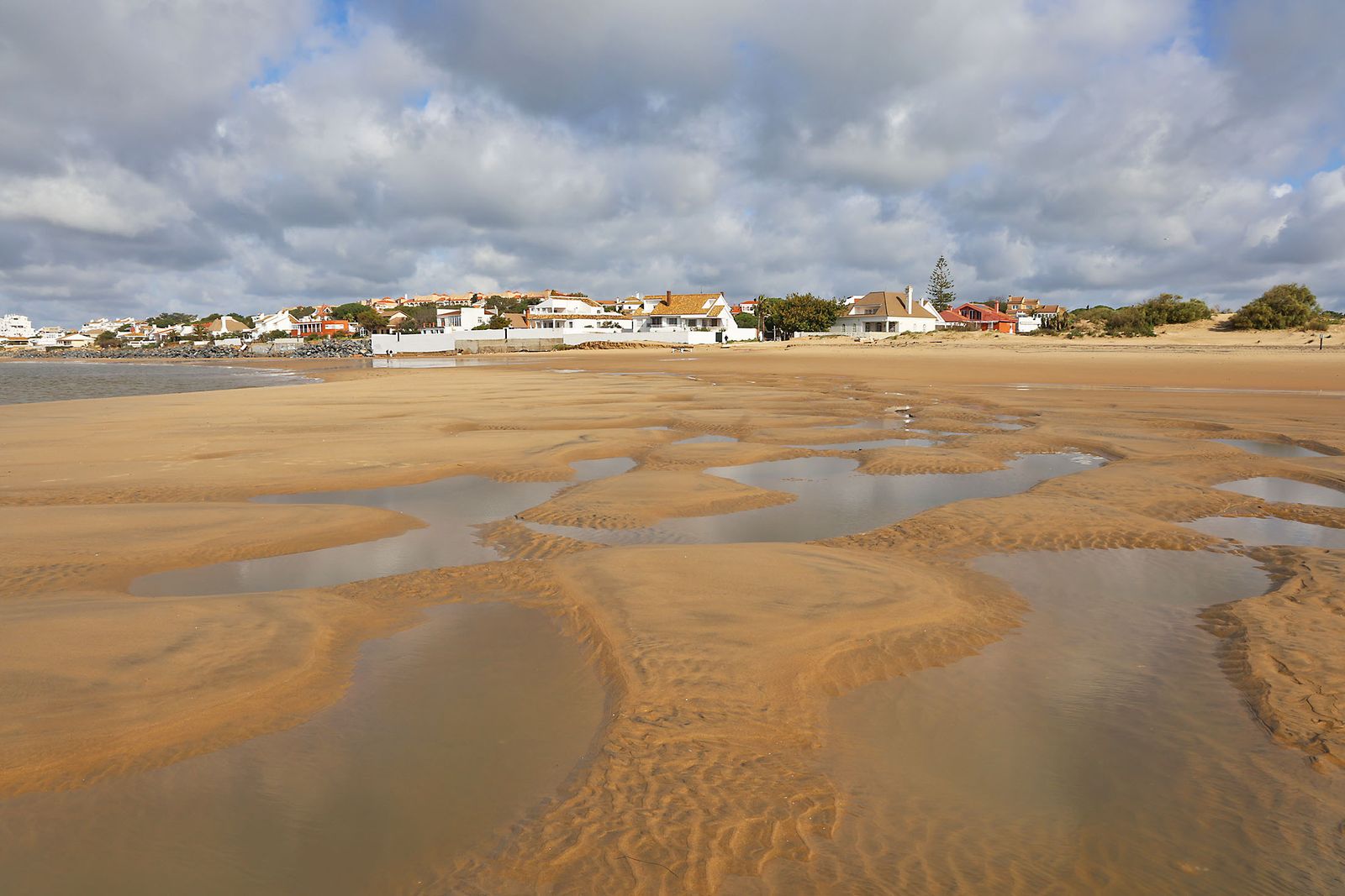Las imágenes del Portil tras el paso de la borrasca Laurence