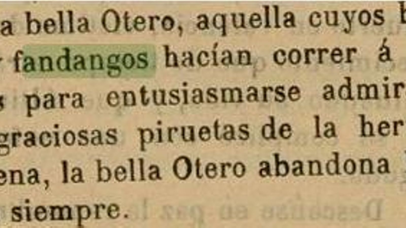 La Andalucía, 22 febrero 1896.