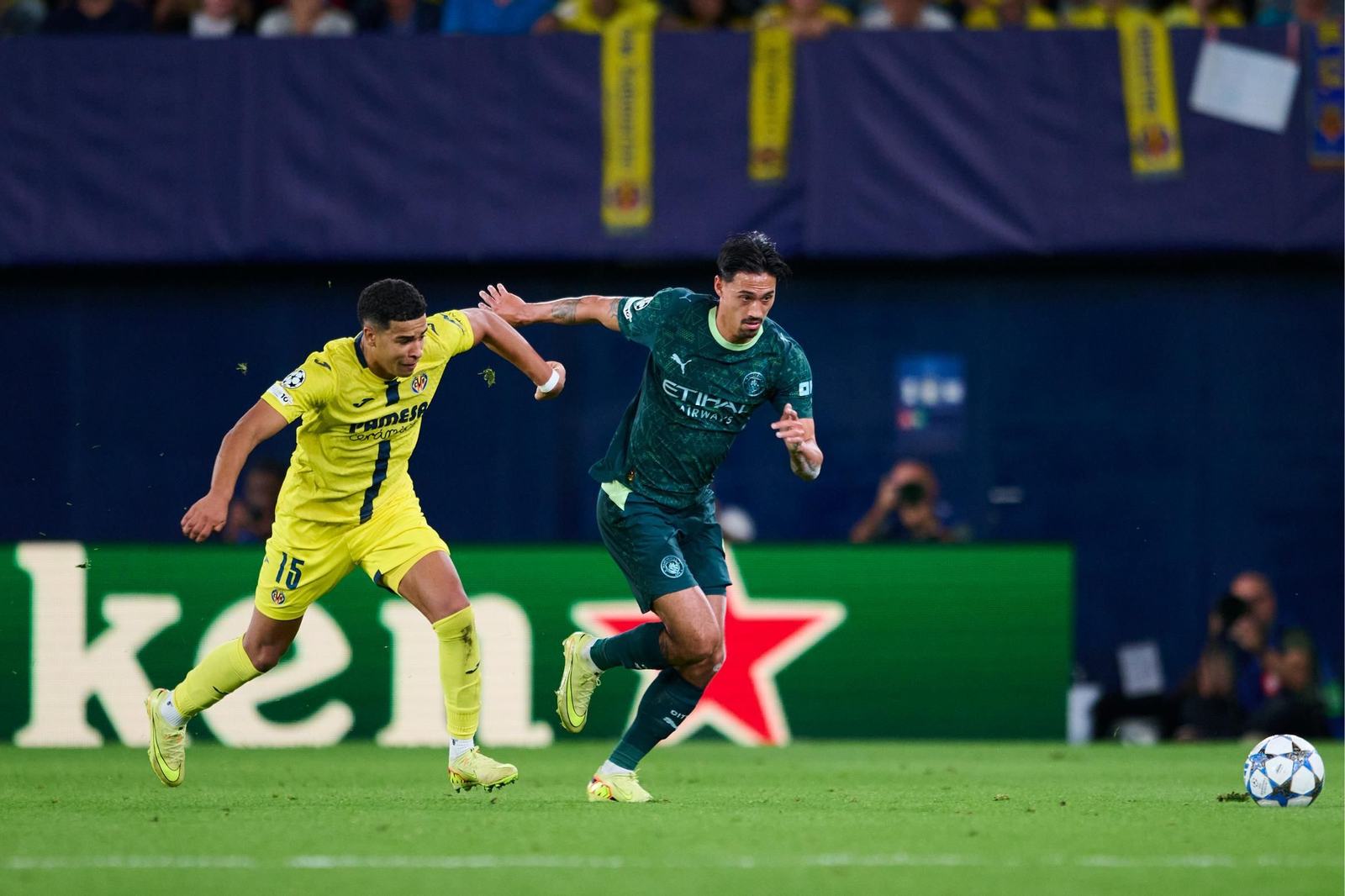 Las fotos del Villarreal-Manchester City