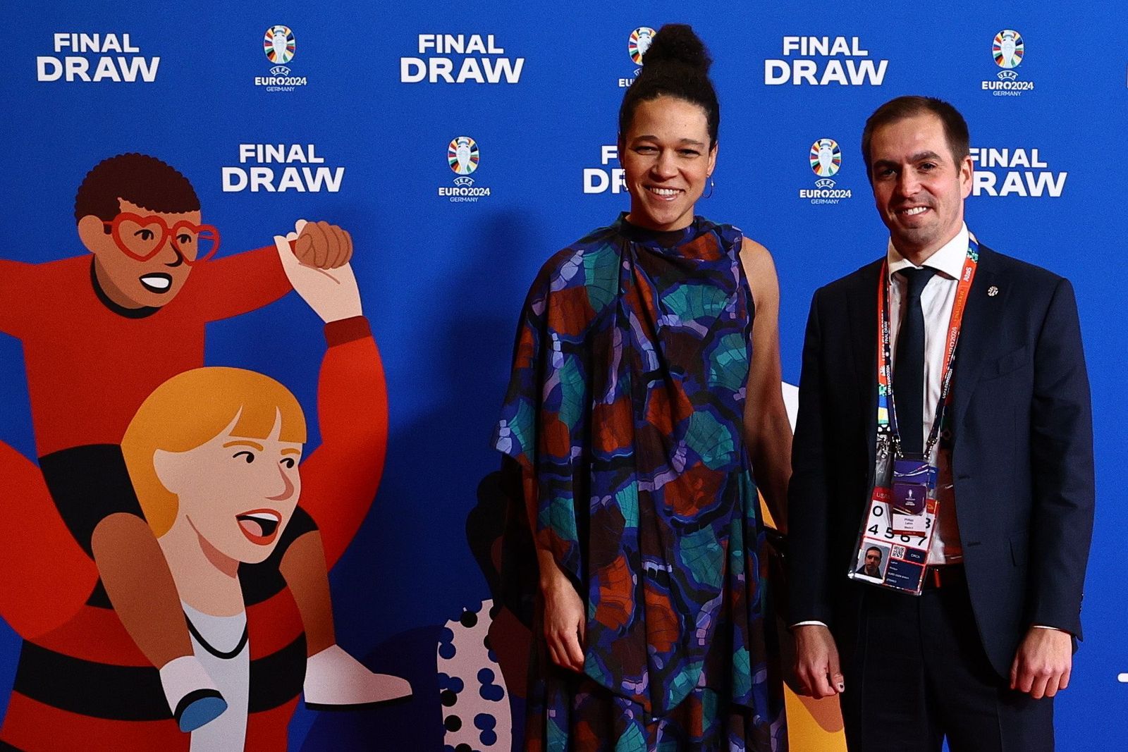 Las fotos del sorteo de la Eurocopa 2024