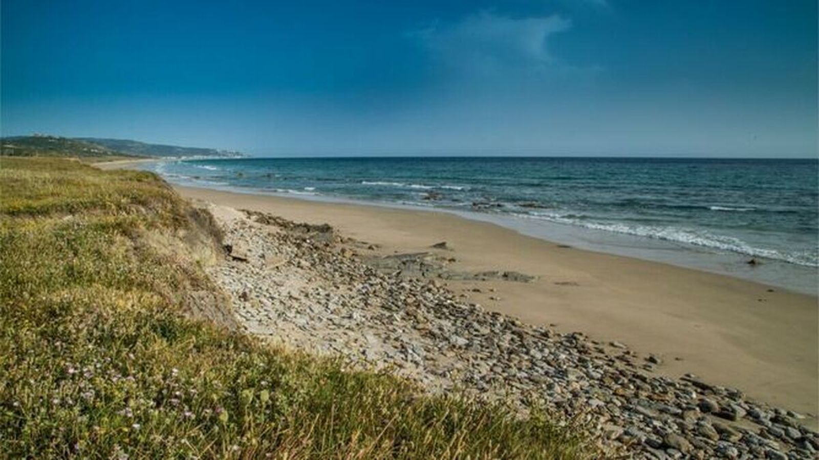 Playa Cañillos, en Barbate.
