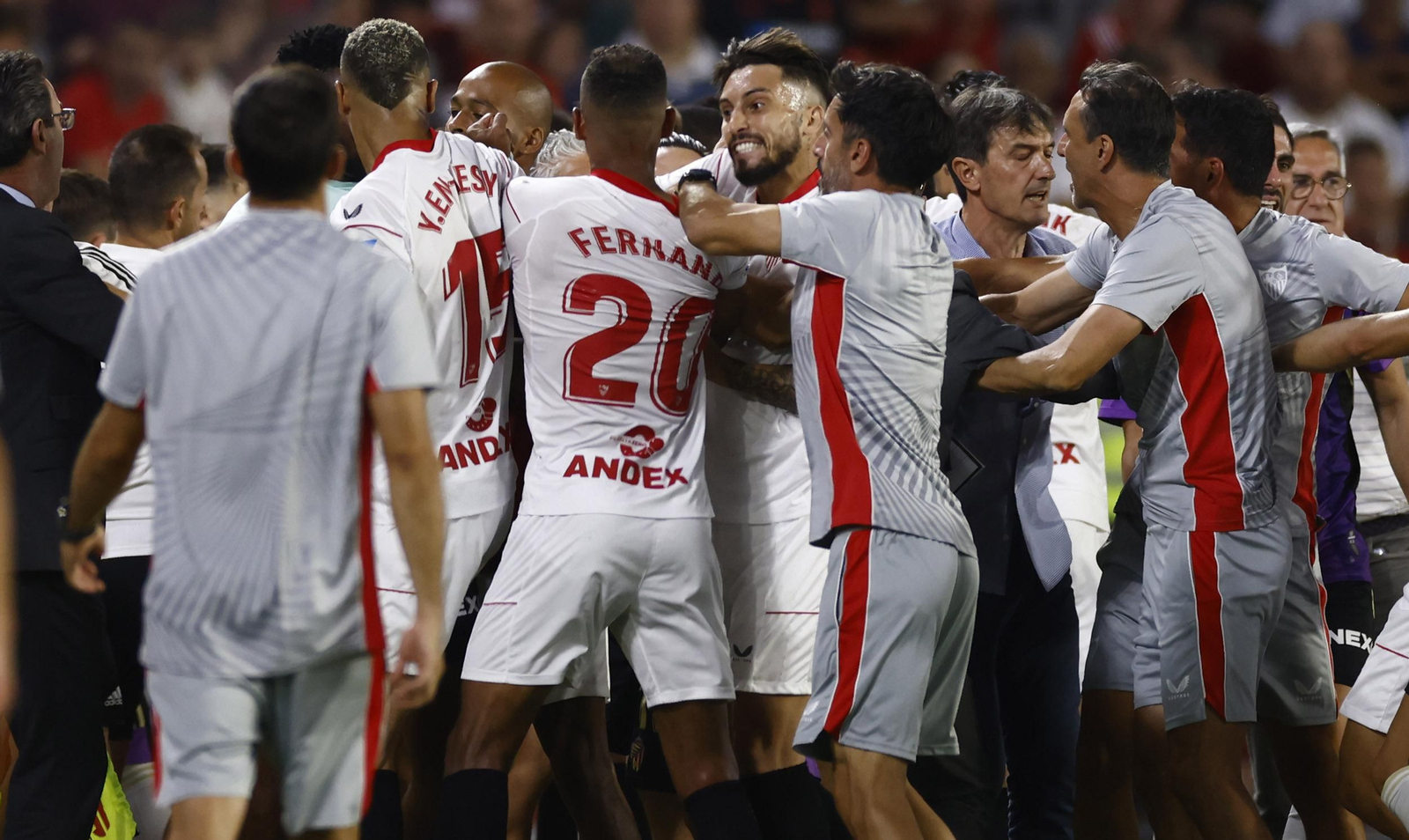 Las imágenes del Sevilla-Valladolid