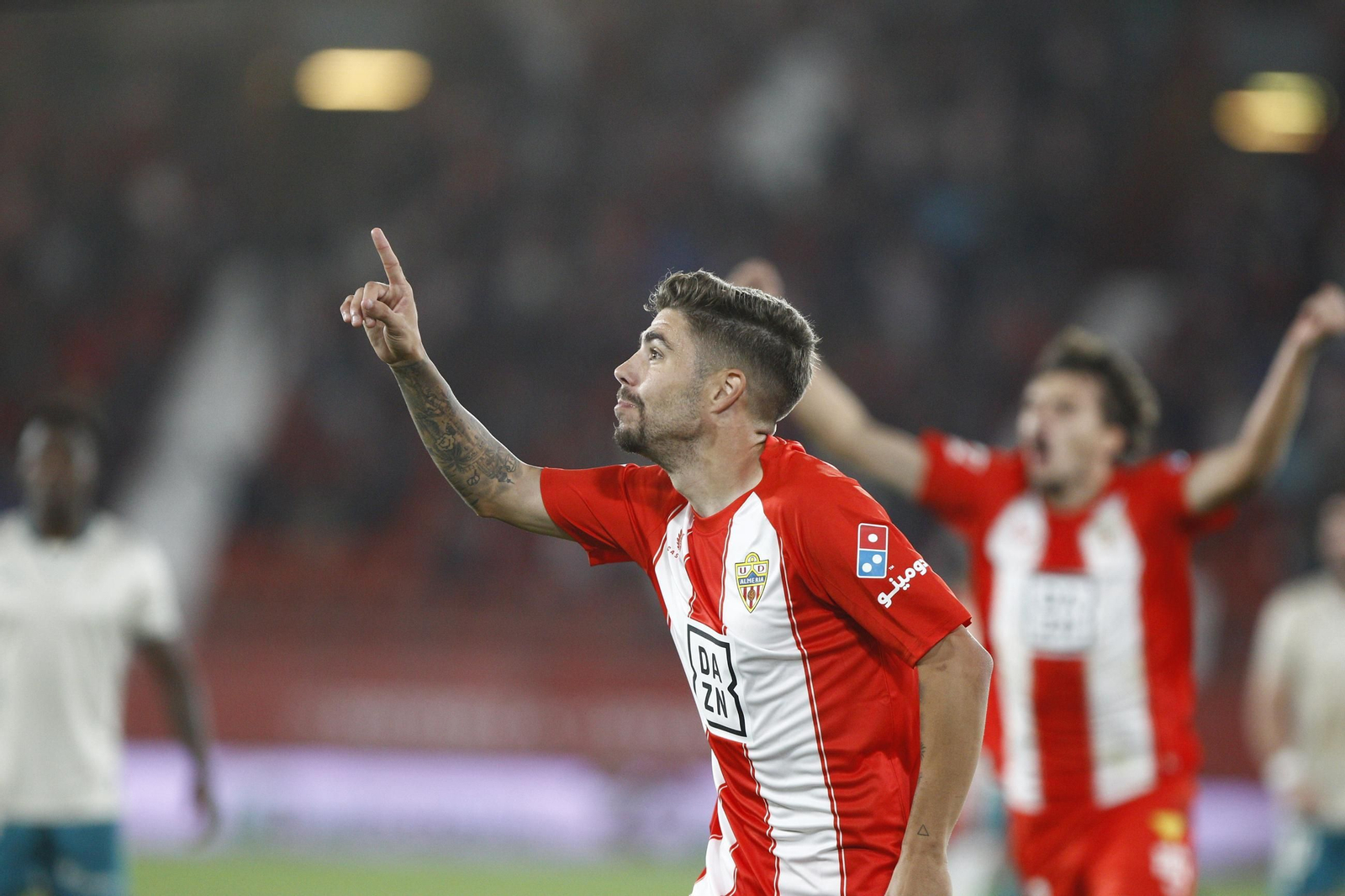 Las mejores imágenes del partido de fútbol U.D. Almería-Córdoba C.F.