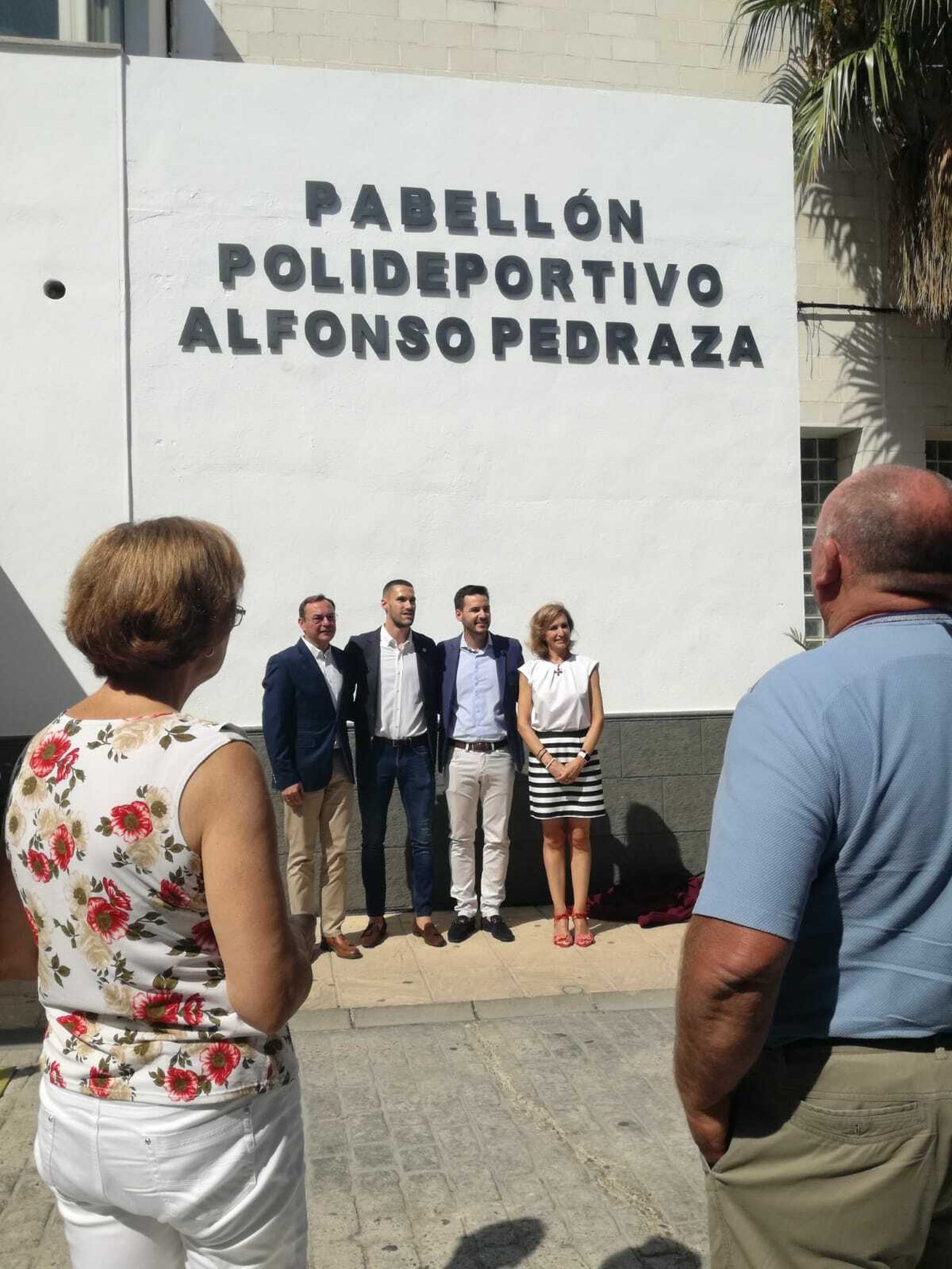 Francisco Palomares, Alfonso Pedraza, Francisco Javier Maestre e Inmaculada Troncoso.