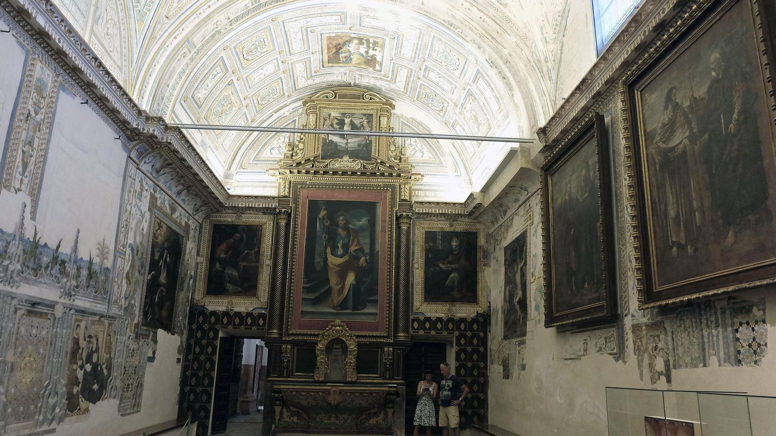 La sala capitular, una de las estancias más suntuosas de San Isidoro.