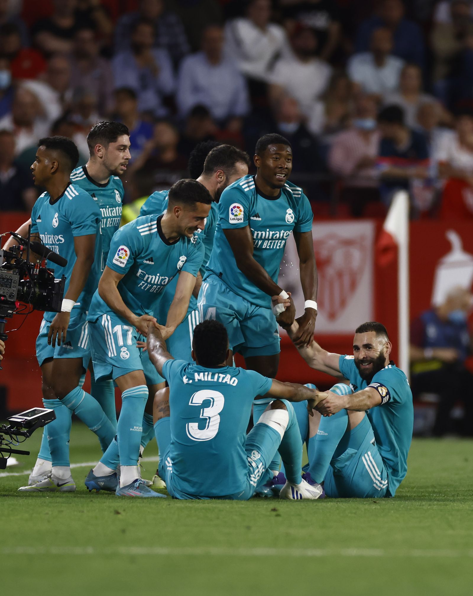 Las imágenes del Sevilla- Real Madrid