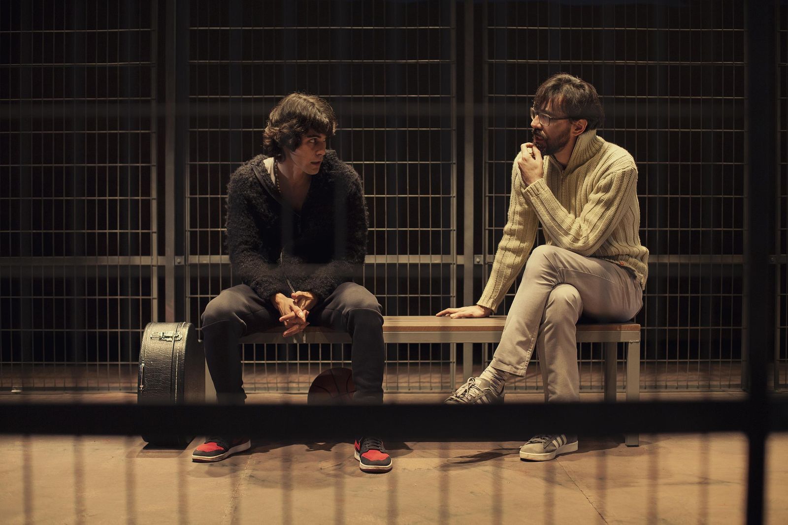 Pablo Espinosa e Israel Elejalde, en 'Tebas Land'.