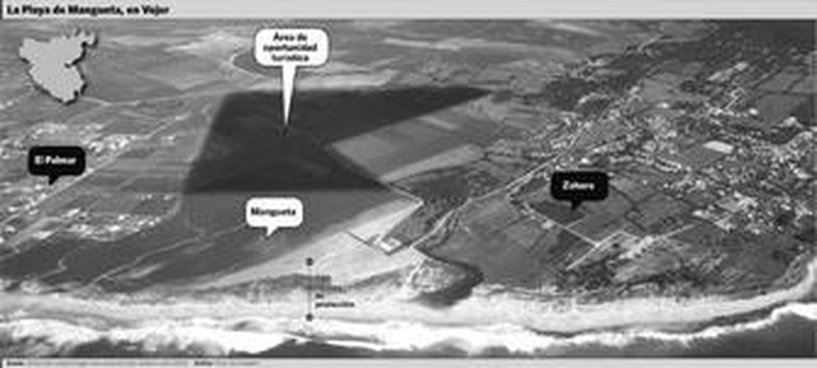 La Junta da marcha atrás y permitirá construir hoteles y casas en Mangueta