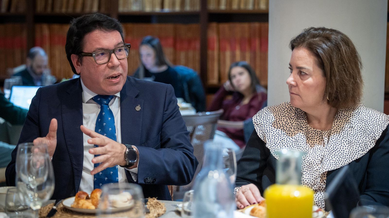 Javier del Corral abordó el tema de la salud mental.