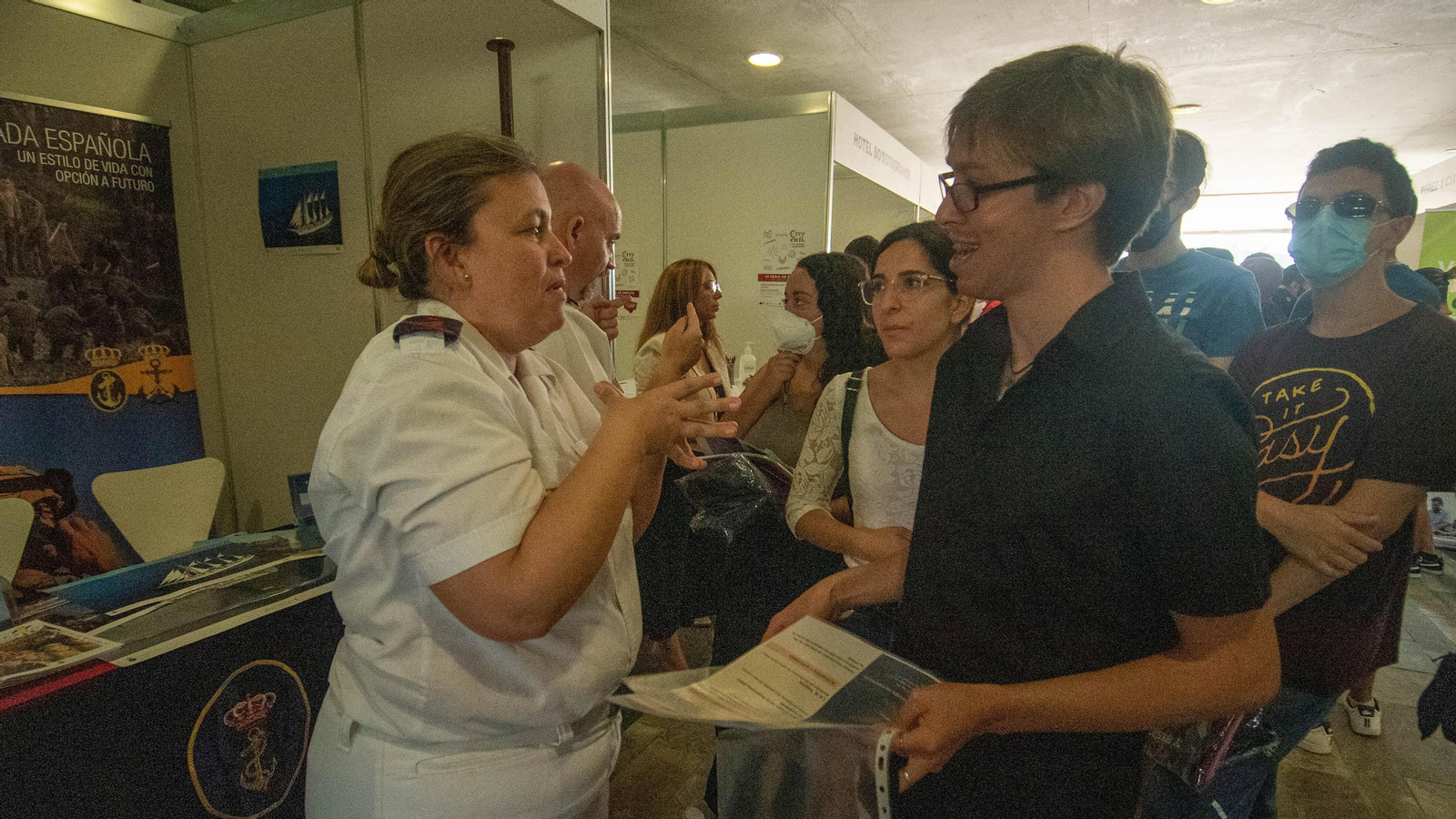 Las fotos de la VI Feria del Empleo en Algeciras