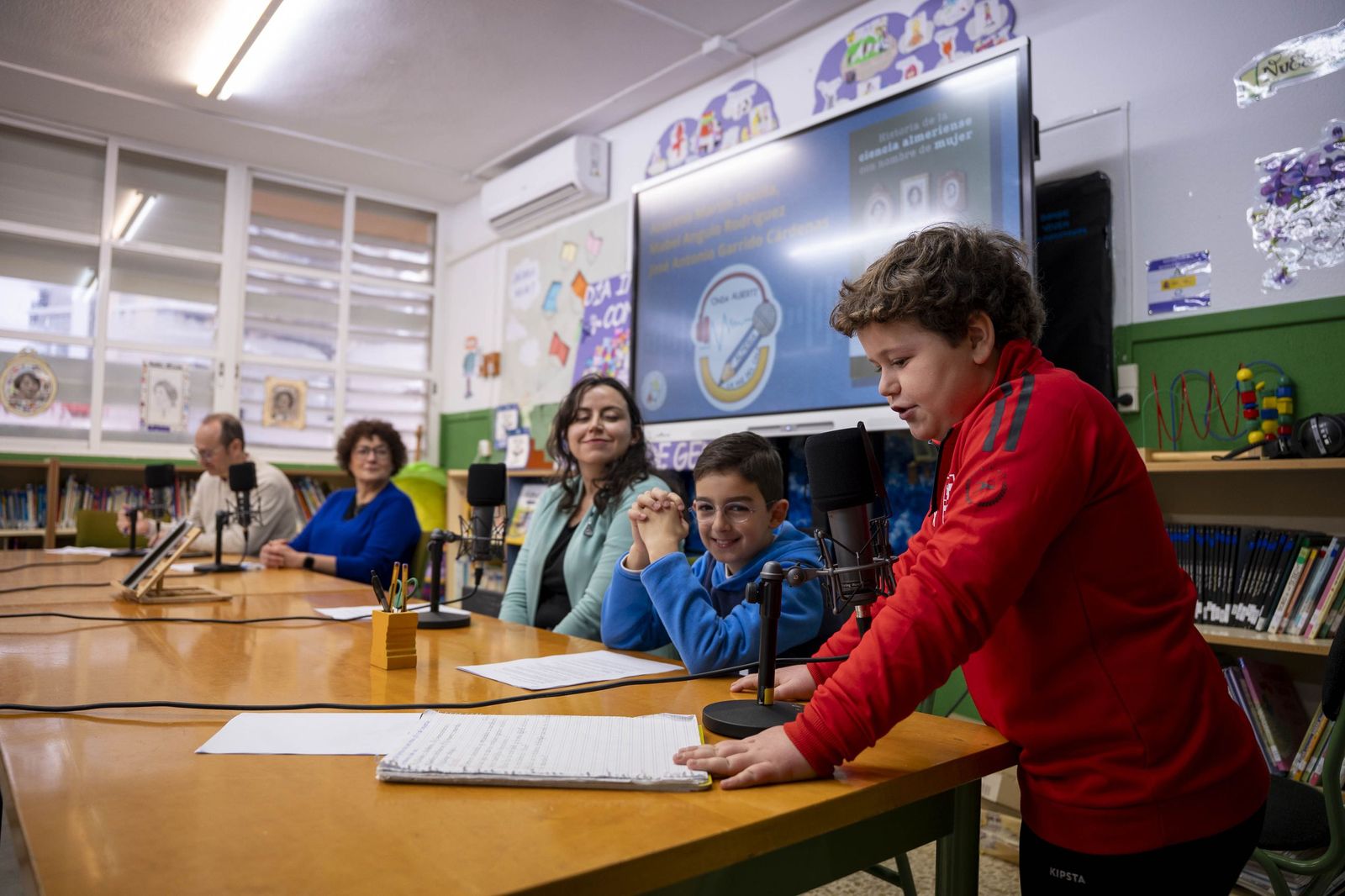 Primer programa de la radio escolar del CEIP Rafael Alberti de Almería