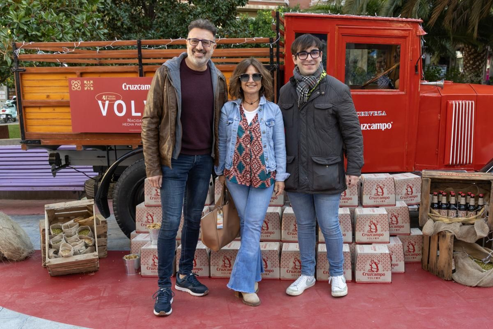 Presentación del lanzamiento de 'Volver', edición limitada de Cruzcampo para Navidad