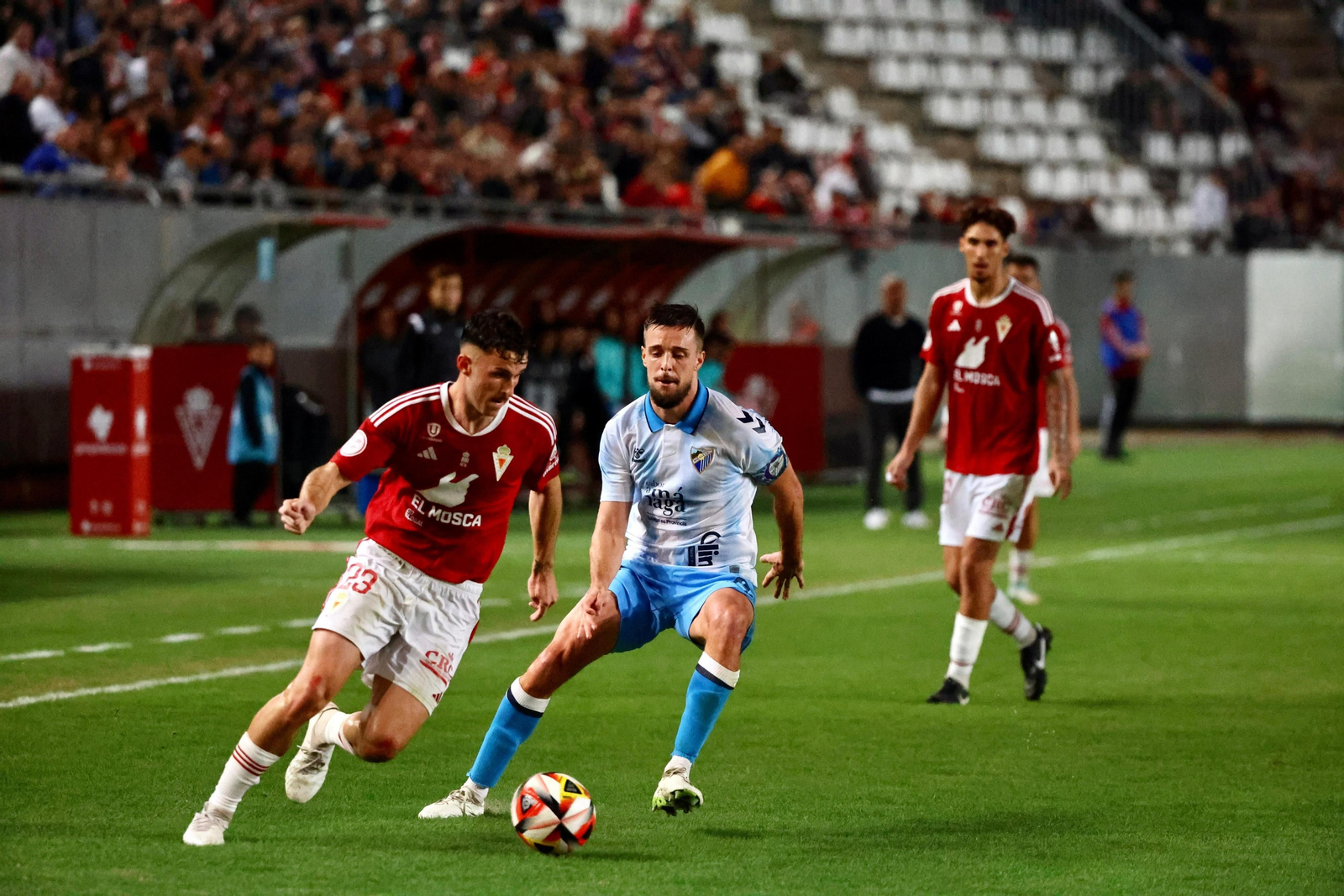Las fotos del Real Murcia - Málaga CF