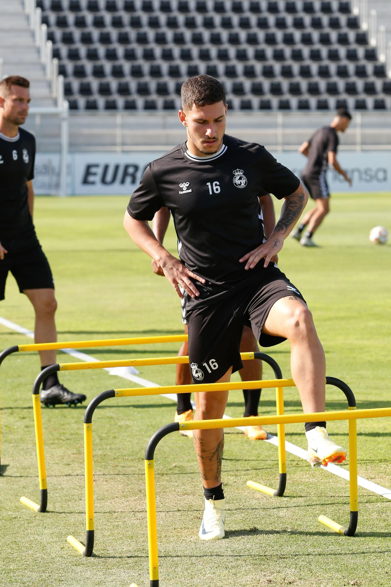 Las fotos del entrenamiento de la Balona previo al partido con el San Fernando