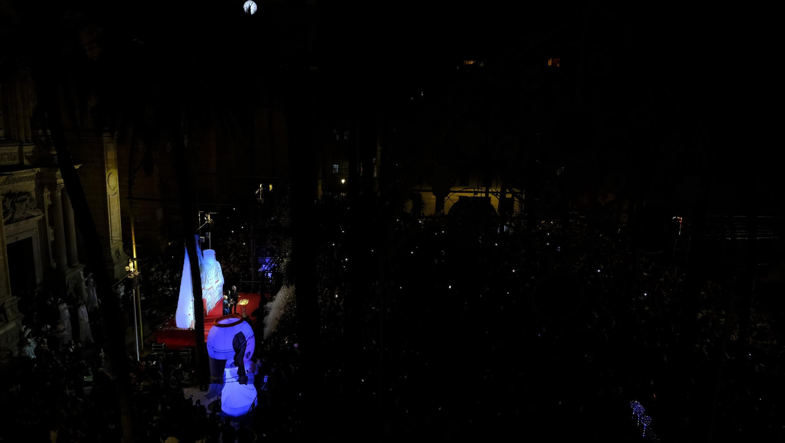 Las mejores imágenes del encendido navideño en Almería