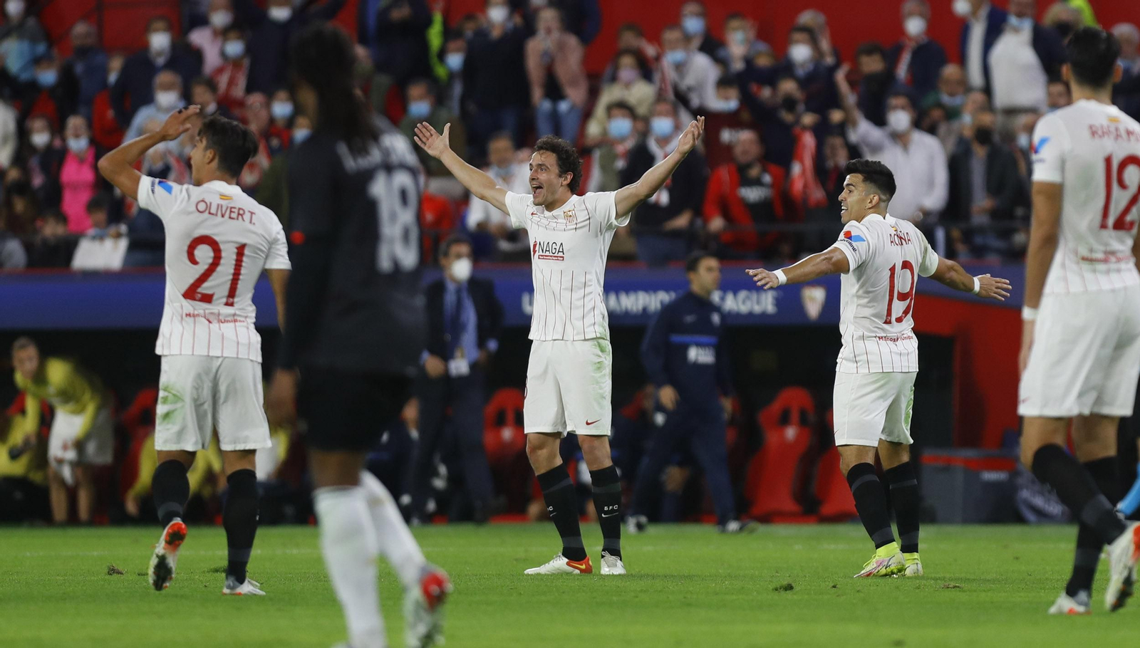 Las imágenes del Sevilla-Lille