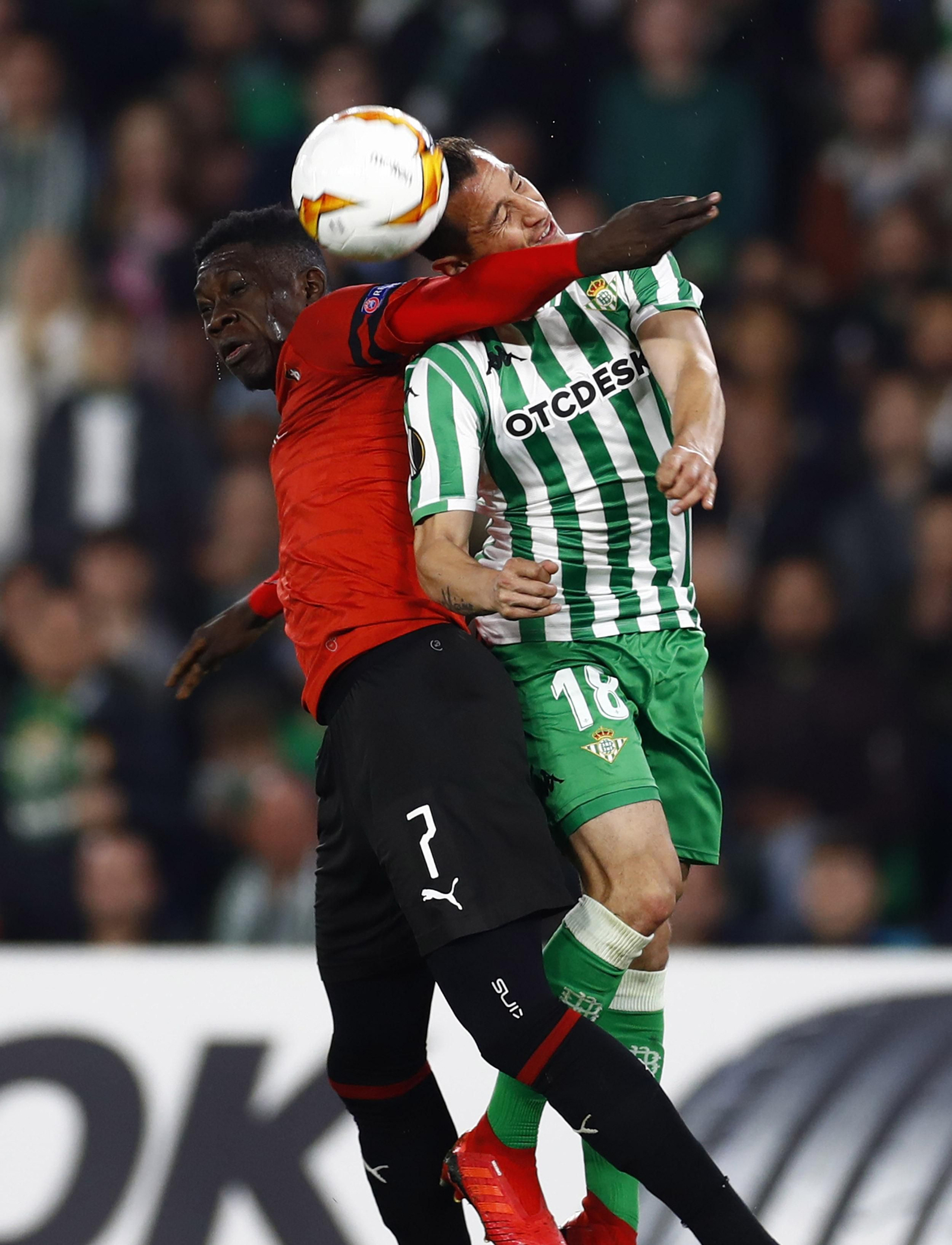 Las imágenes del Betis-Rennes