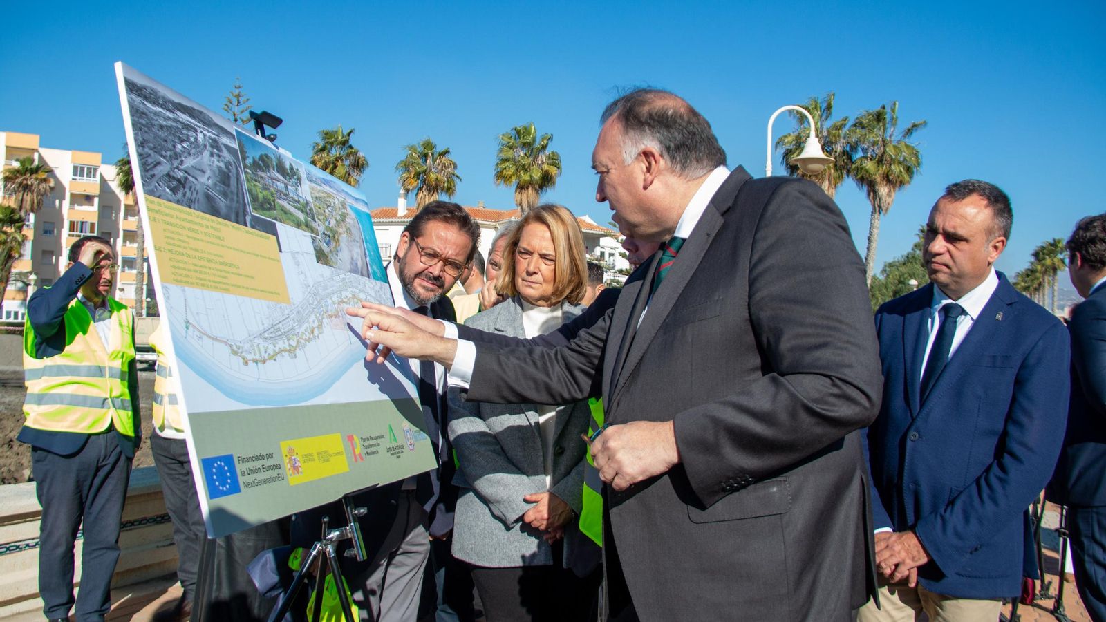 Mirando el plano de las actuaciones que se están realizando