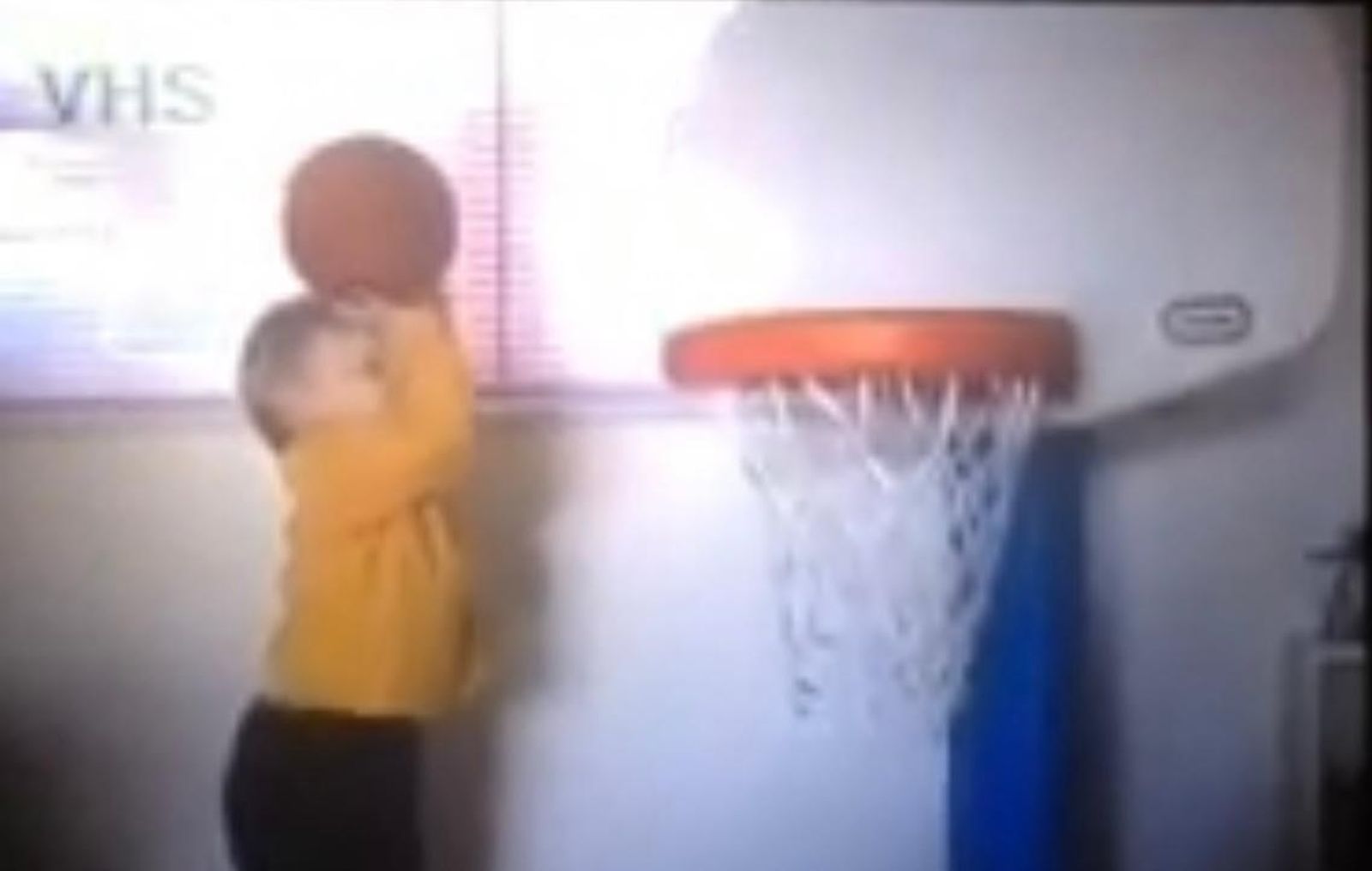 Tyler Kalinoski, de niño.