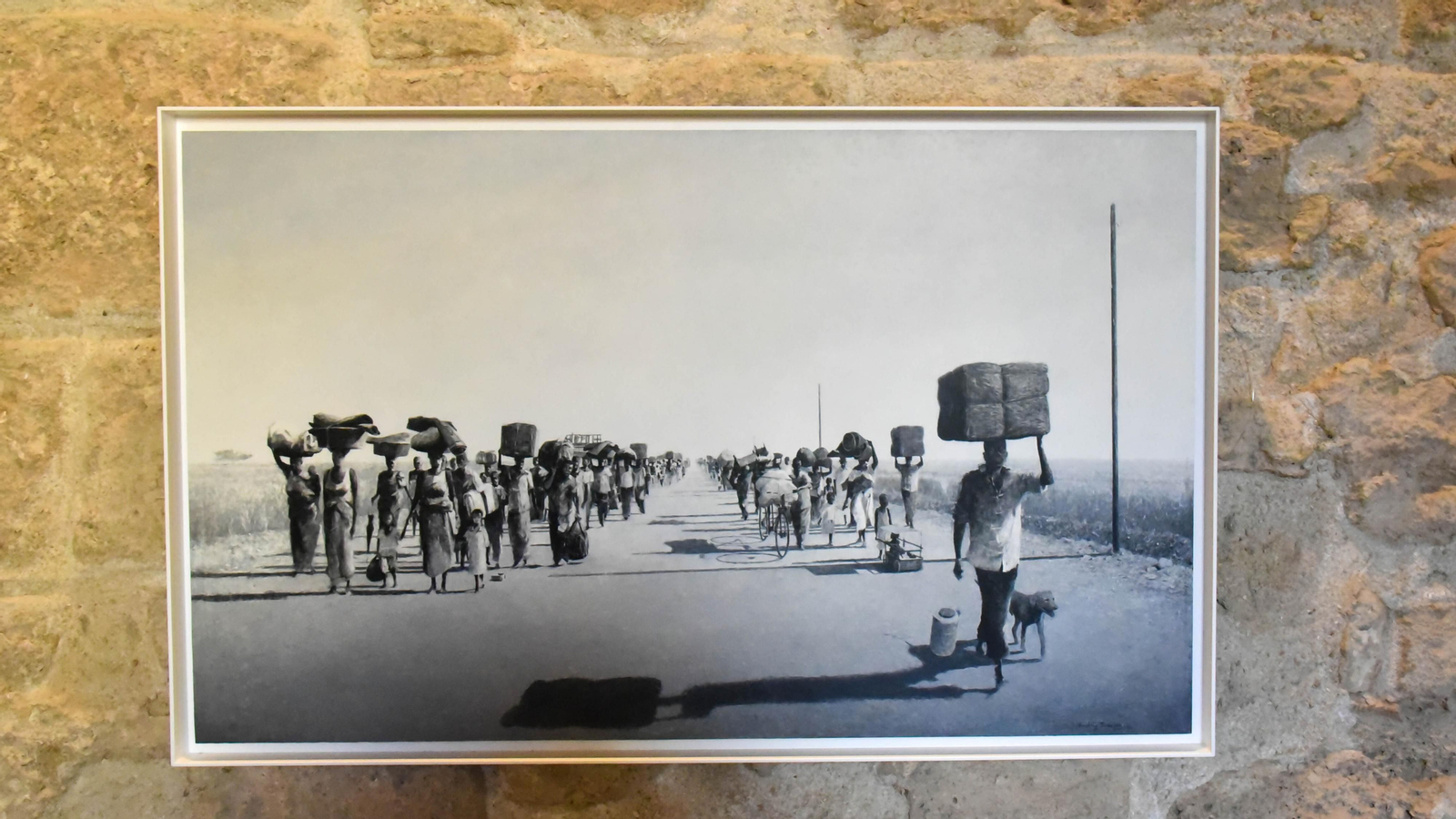 'Éxodo', de Joseba Sánchez Zabaleta. Exposición 'Éxodo'.