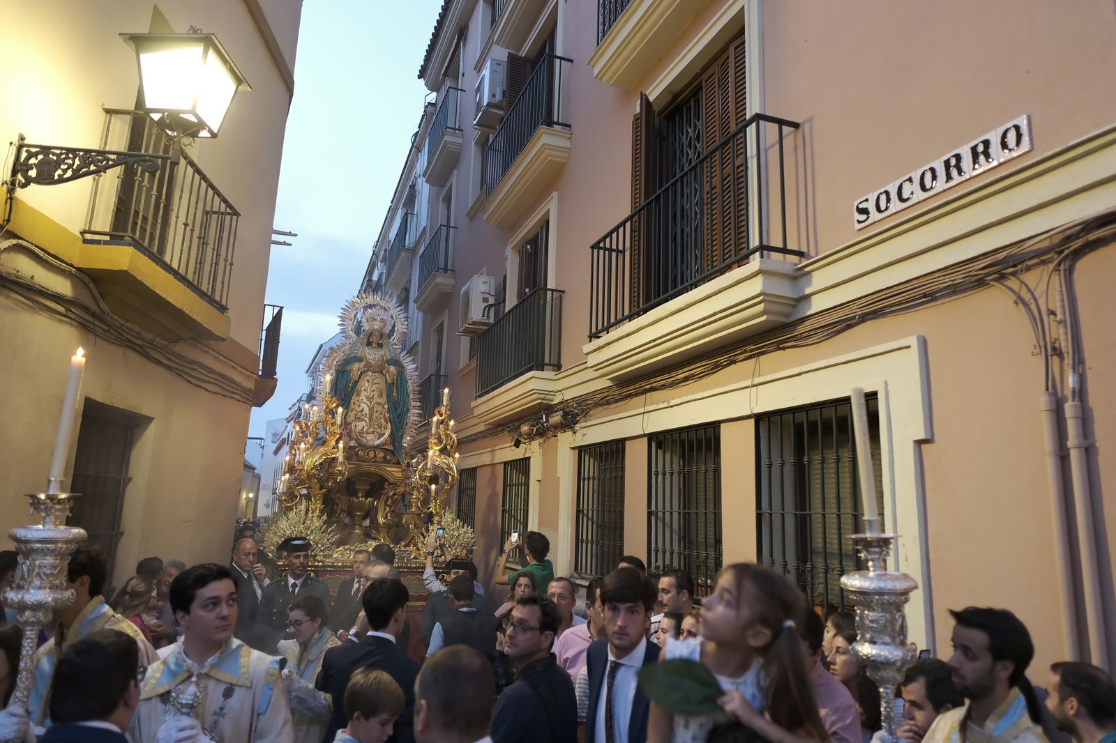 Las imágenes de la procesión de la Virgen de la Encarnación