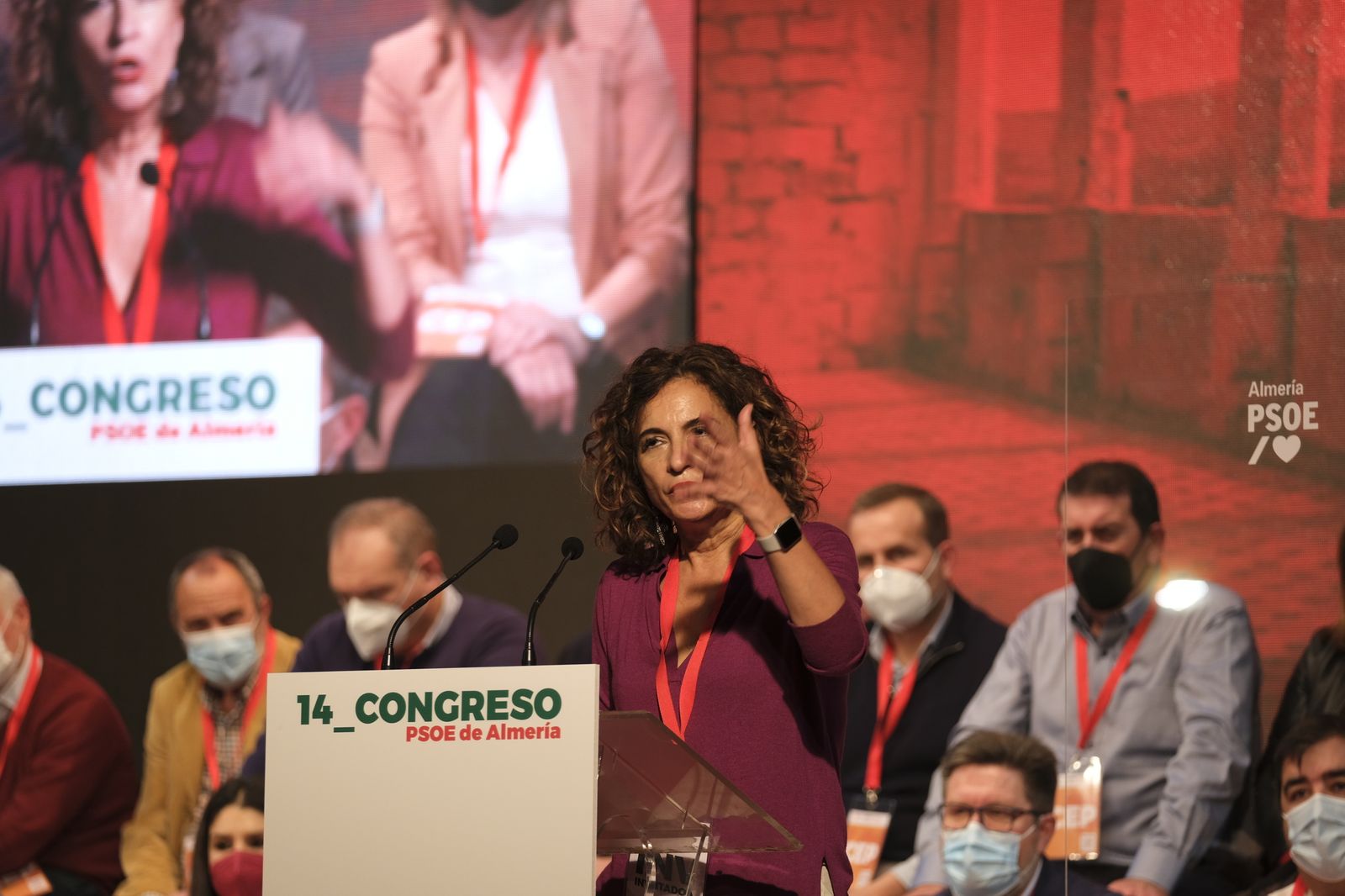 Imágenes del 14 Congreso Provincial PSOE de Almería. El Parador (Almería)
