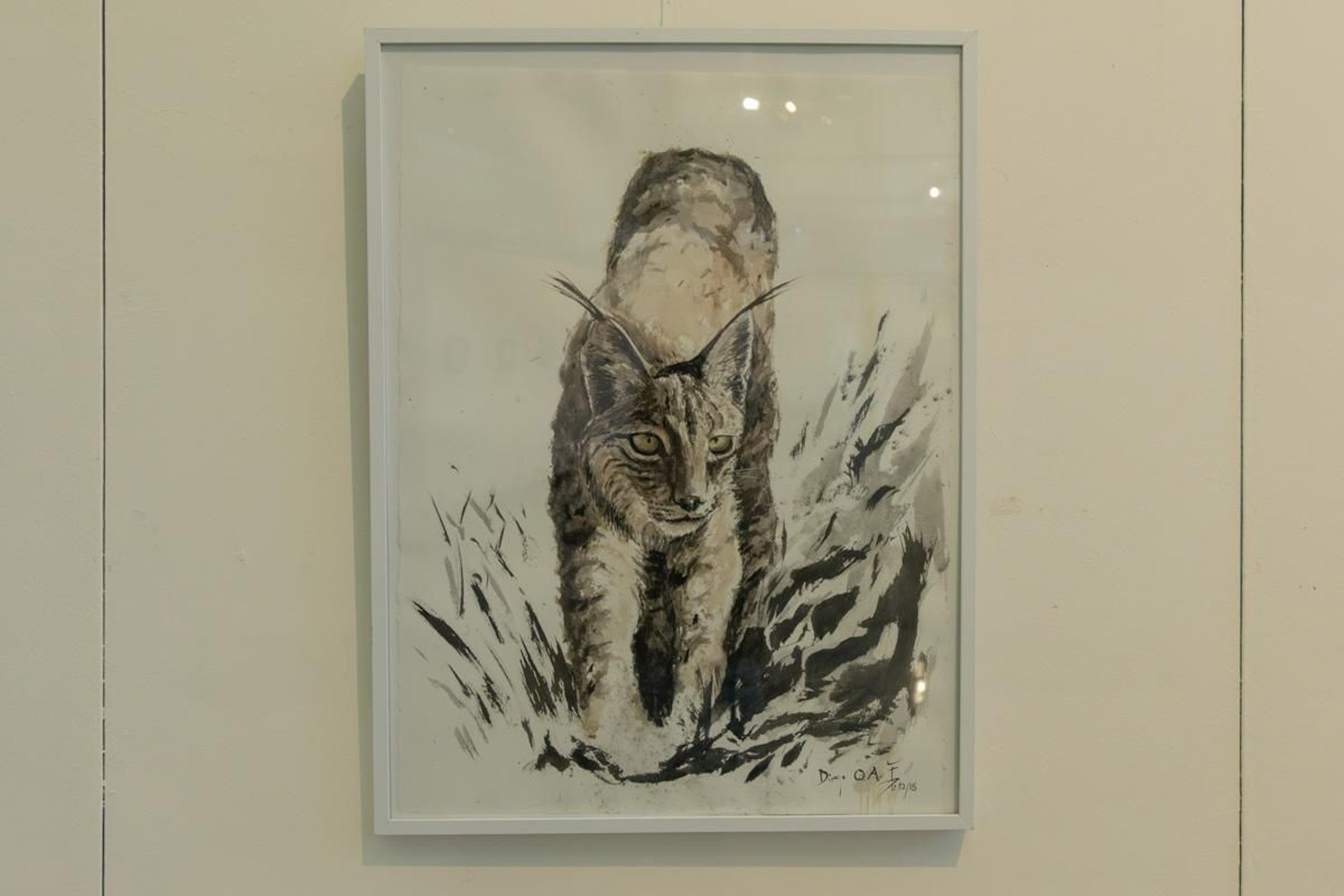 Exposición Los pinceles del lince ibérico, en imágenes