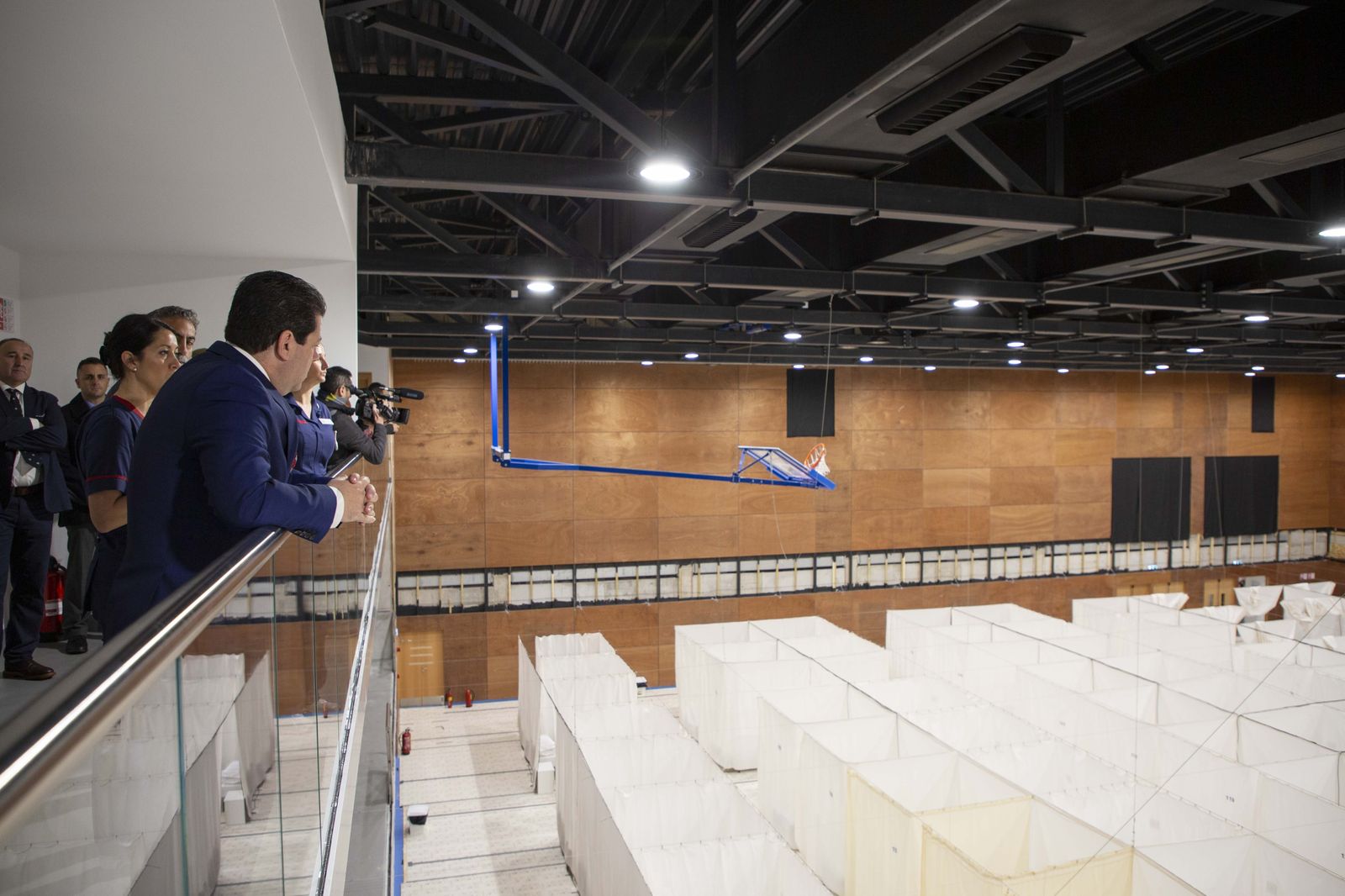 Hospital de campaña en Gibraltar